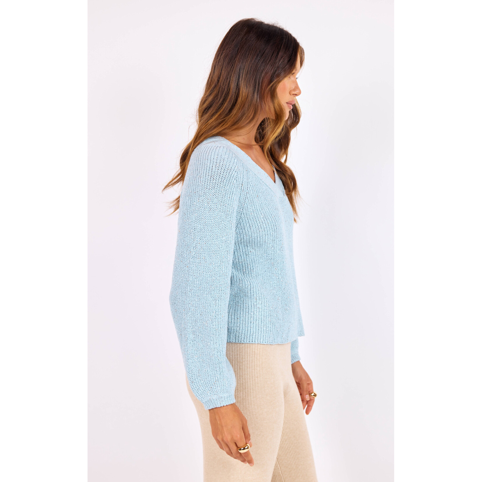 Sage The Label Pheobe Vneck Sweater