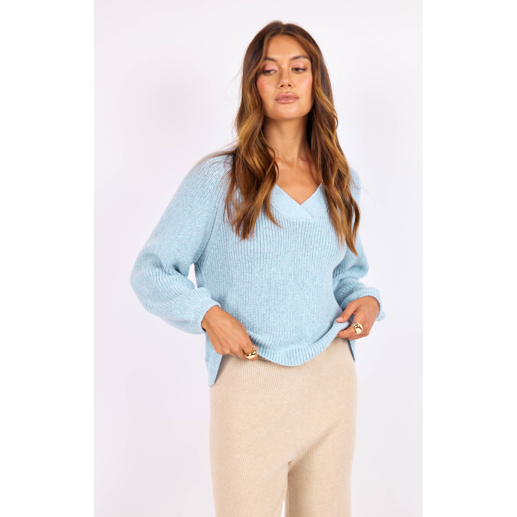 Sage The Label Pheobe Vneck Sweater