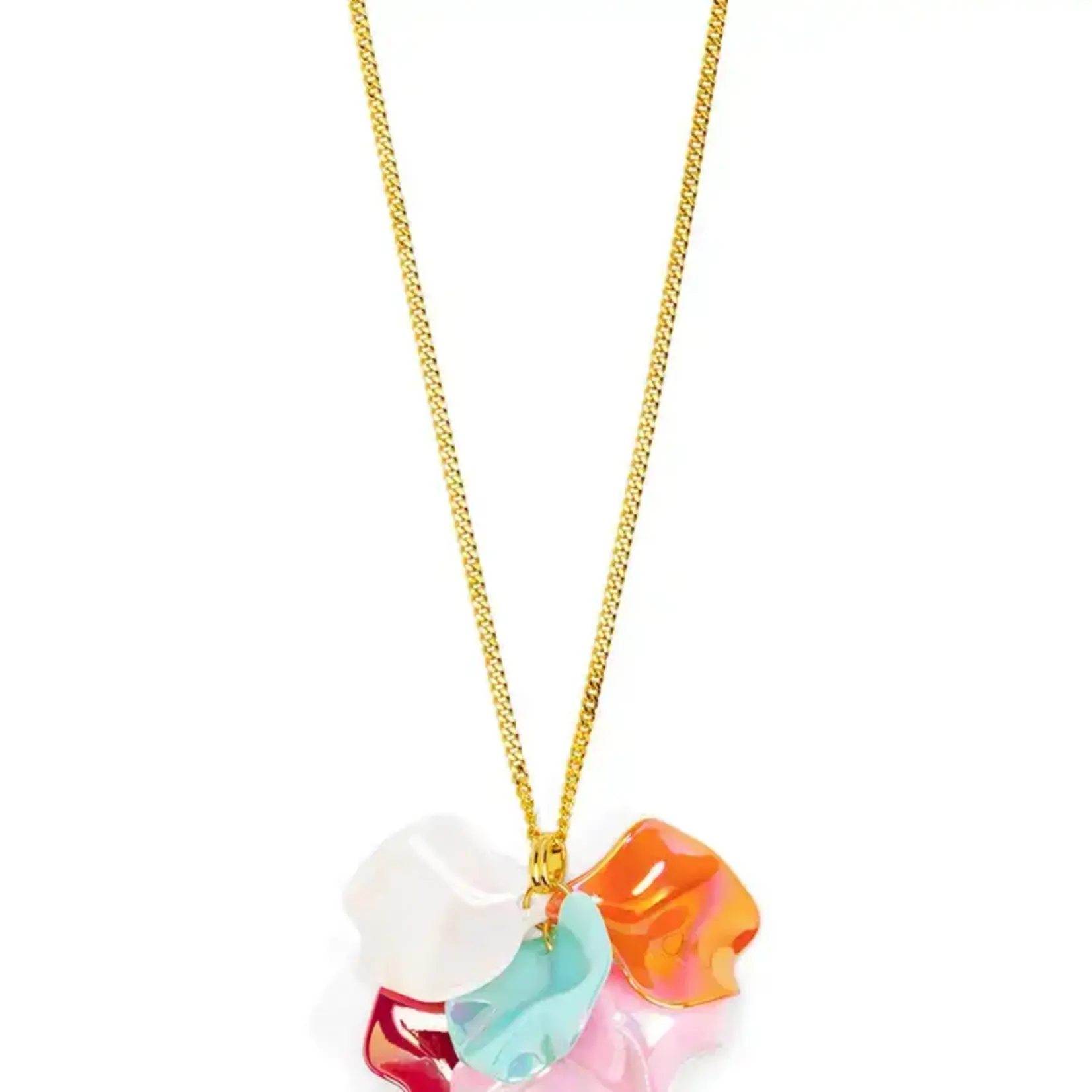 Zenzil Z Petal Cluster Necklace