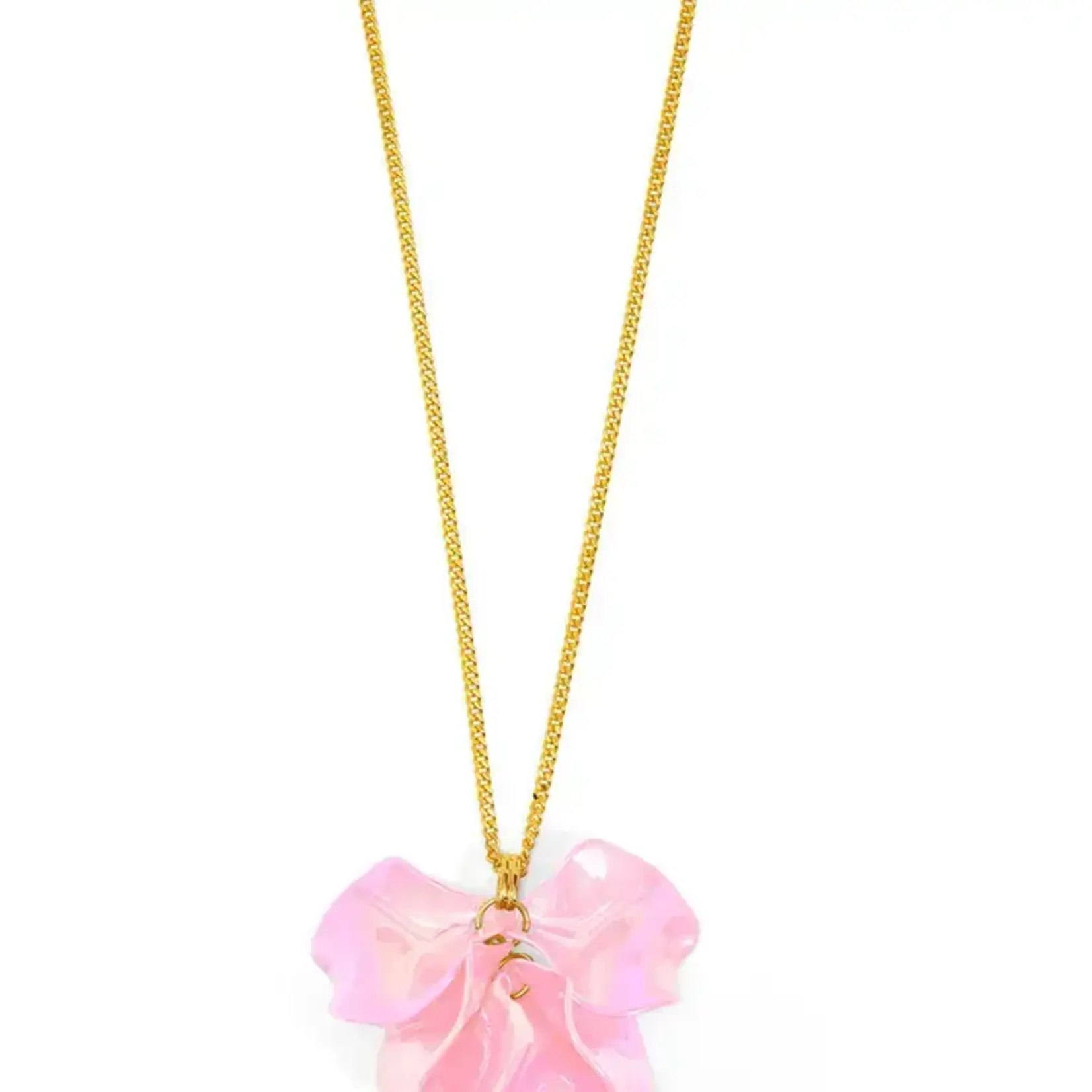 Zenzil Petal Cluster Necklace