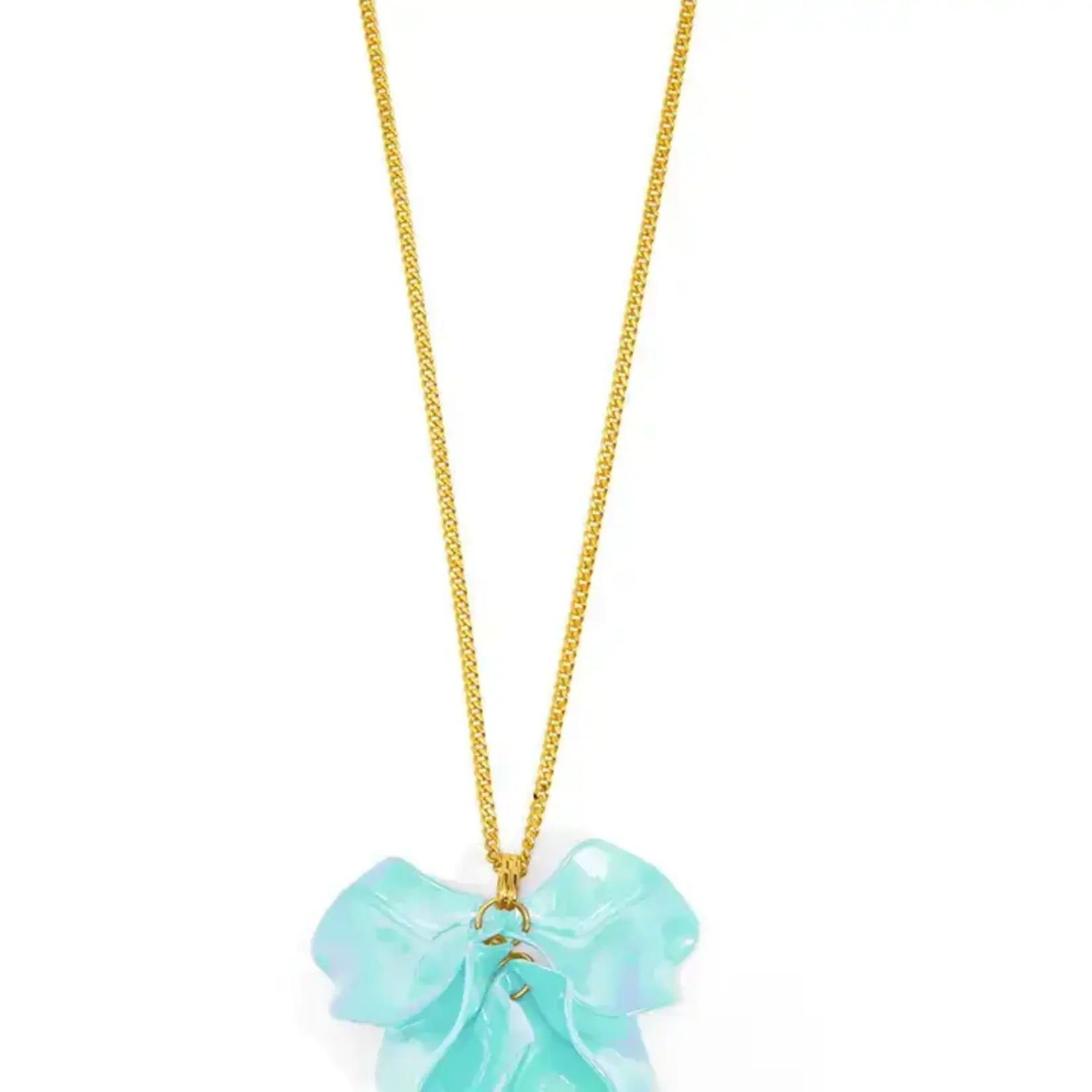 Zenzil Z Petal Cluster Necklace