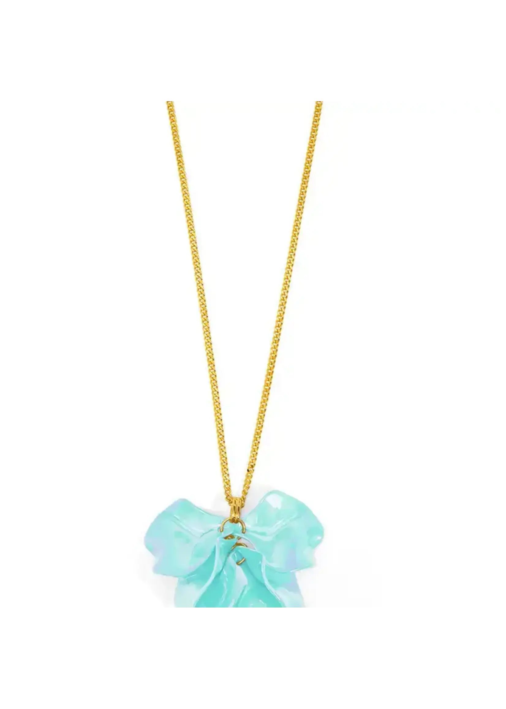 Zenzil Petal Cluster Necklace