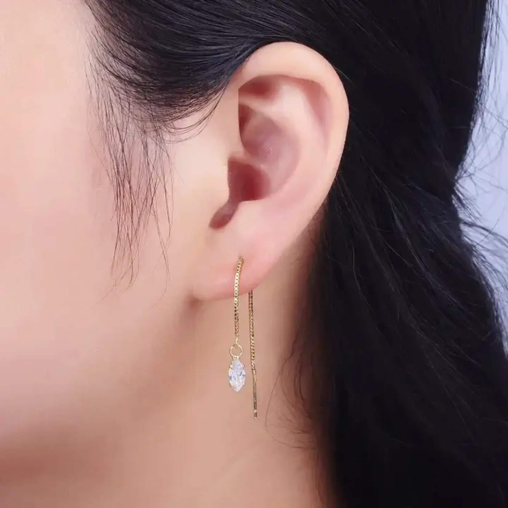 Aim Eternal  Threader Earring