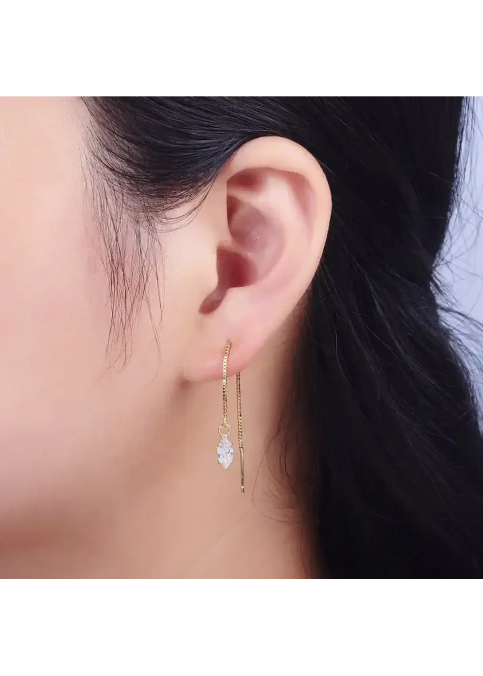 Aim Eternal  Threader Earring