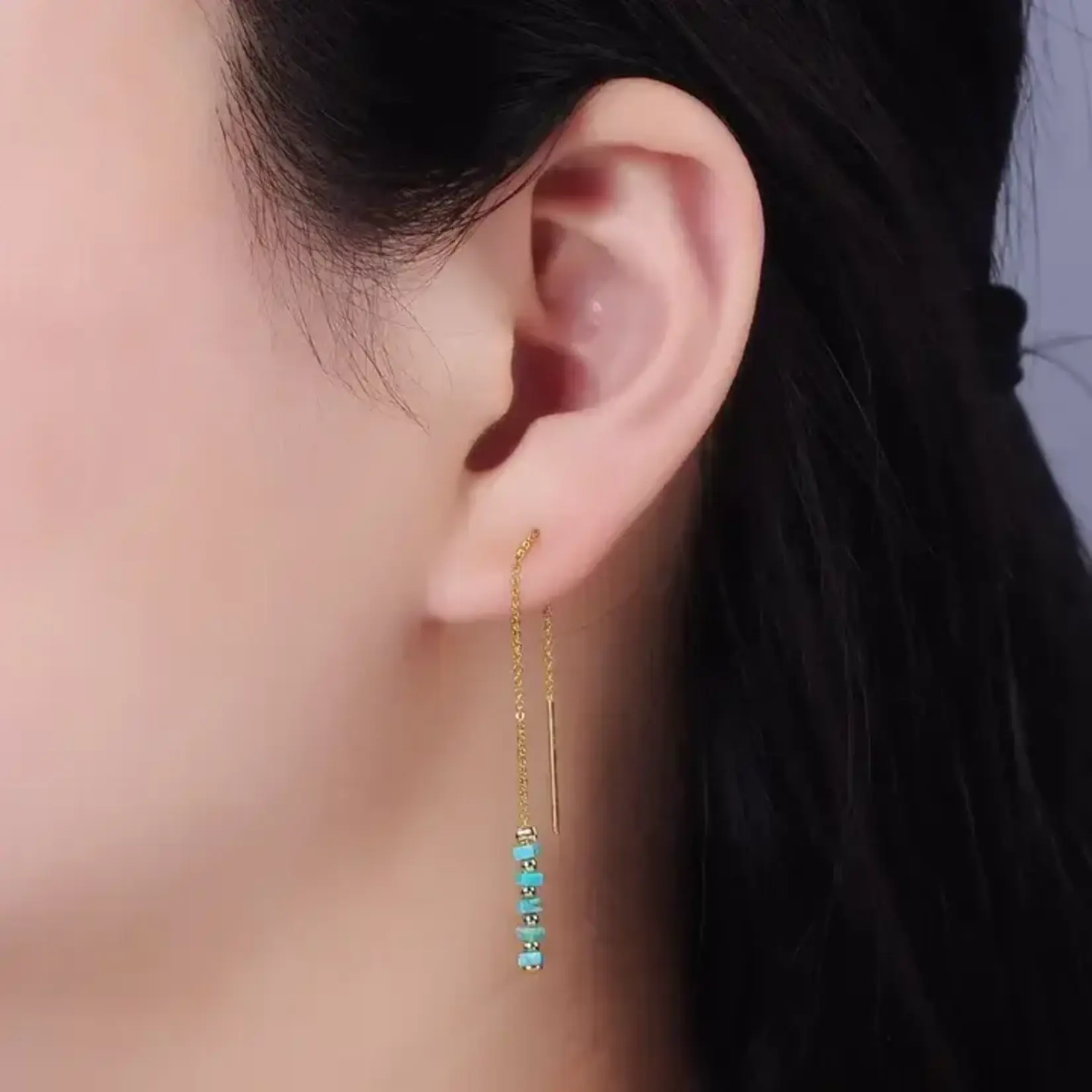 Aim Eternal  Threader Earring