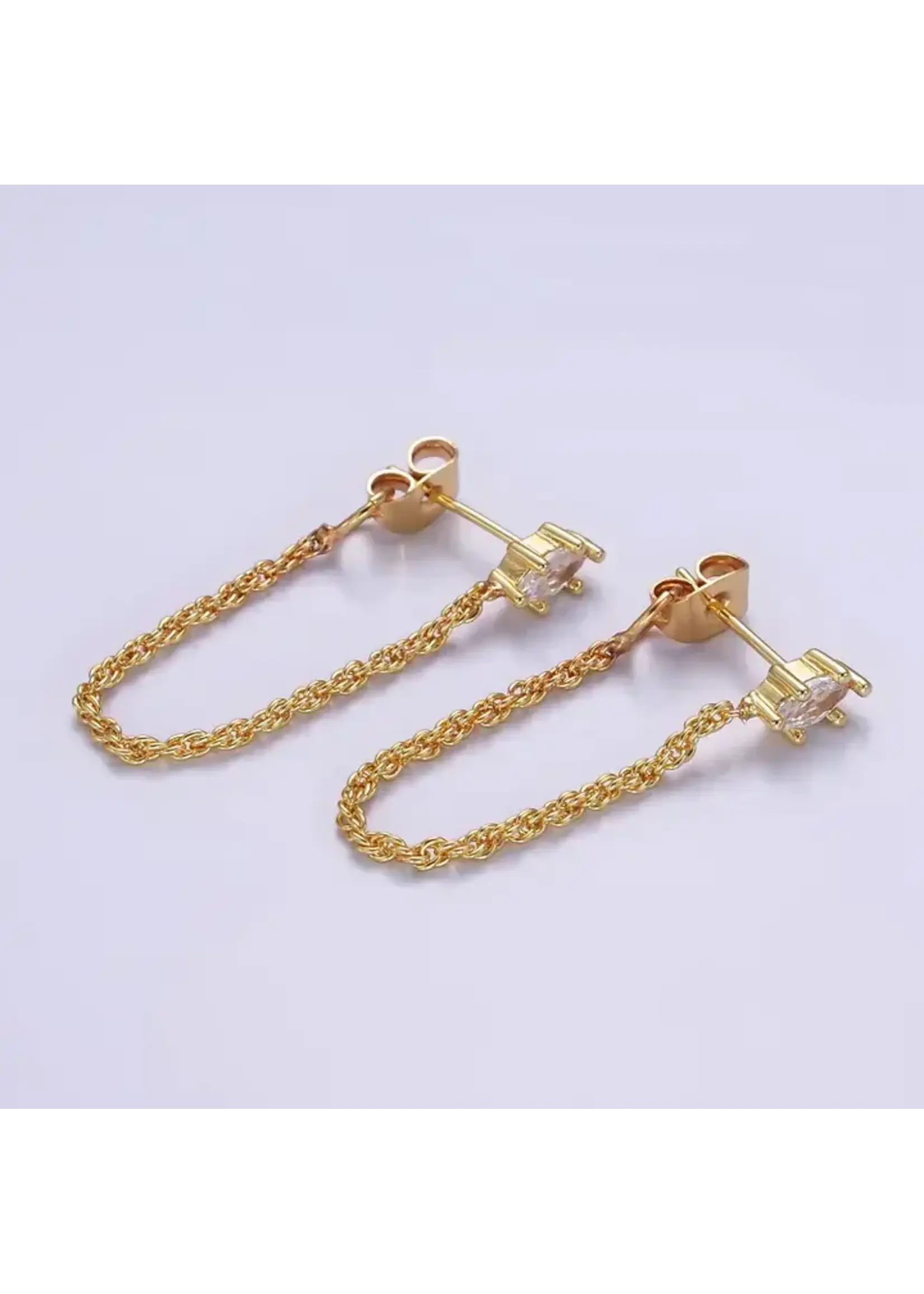 Aim Eternal Chain Earring