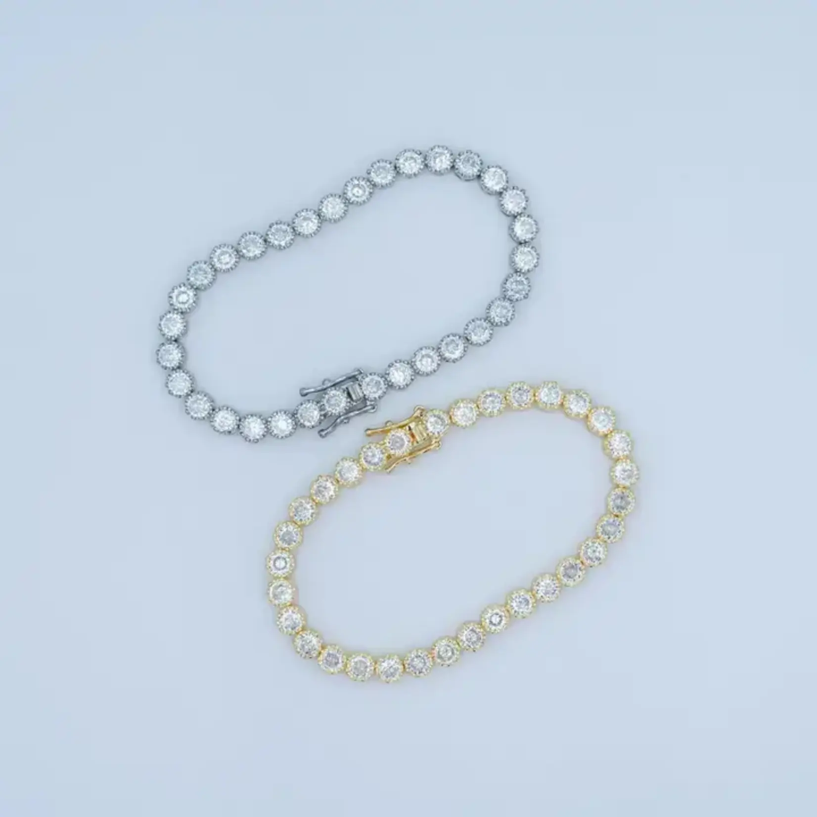 Aim Eternal Round Tennis Bracelet