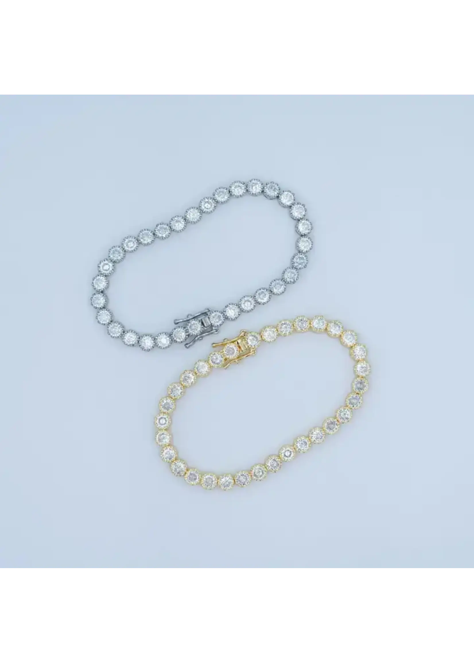 Aim Eternal Round Tennis Bracelet
