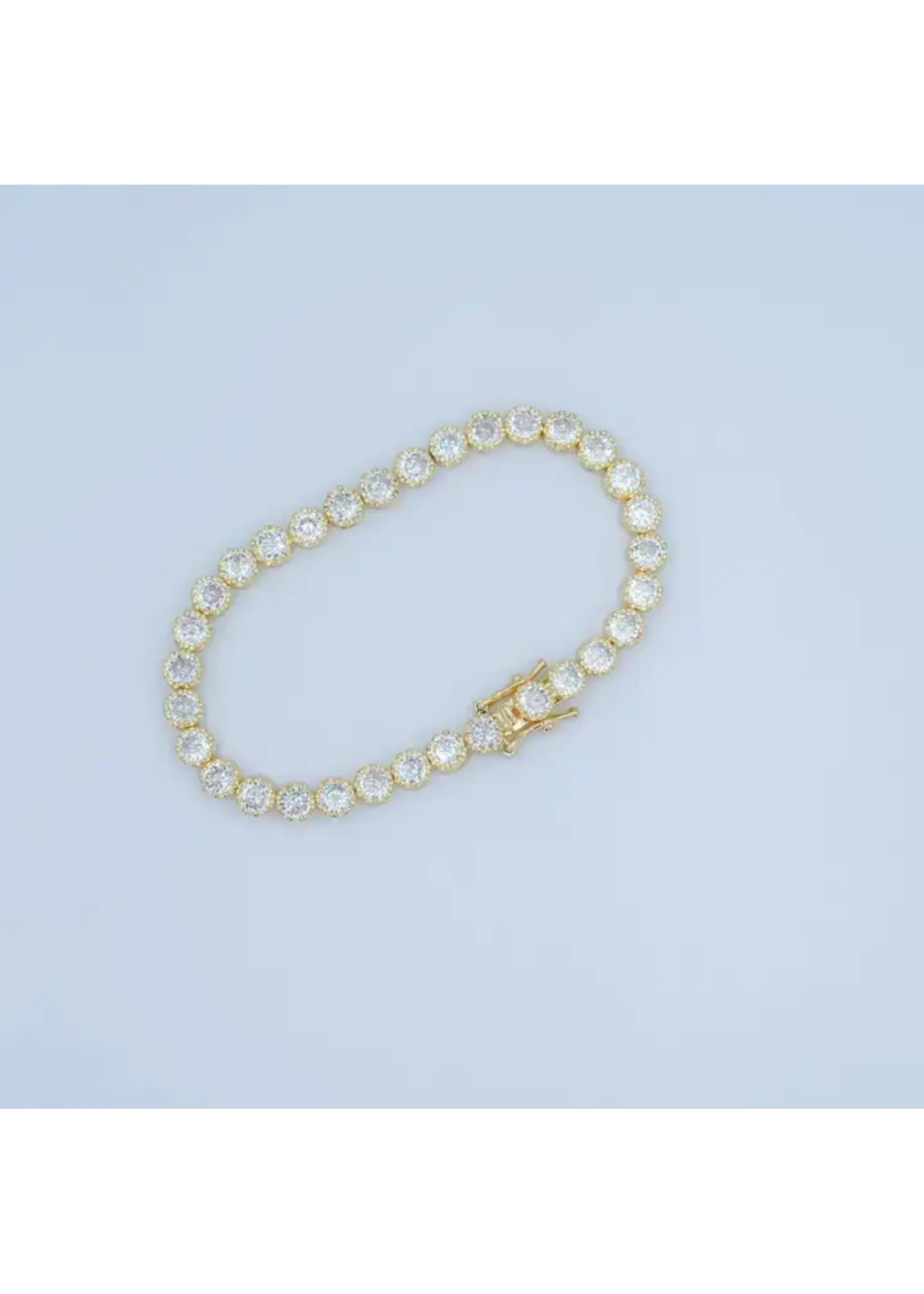 Aim Eternal Round Tennis Bracelet