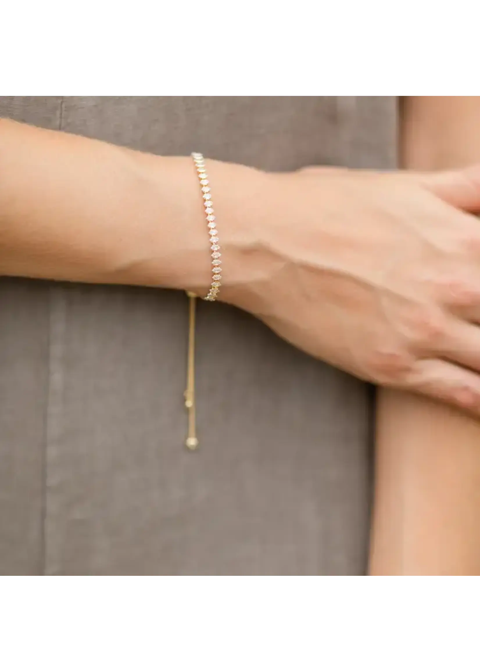 Splendid Iris Tennis Bracelet