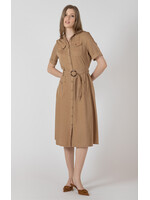 Dex Dex Belted Utility Dress