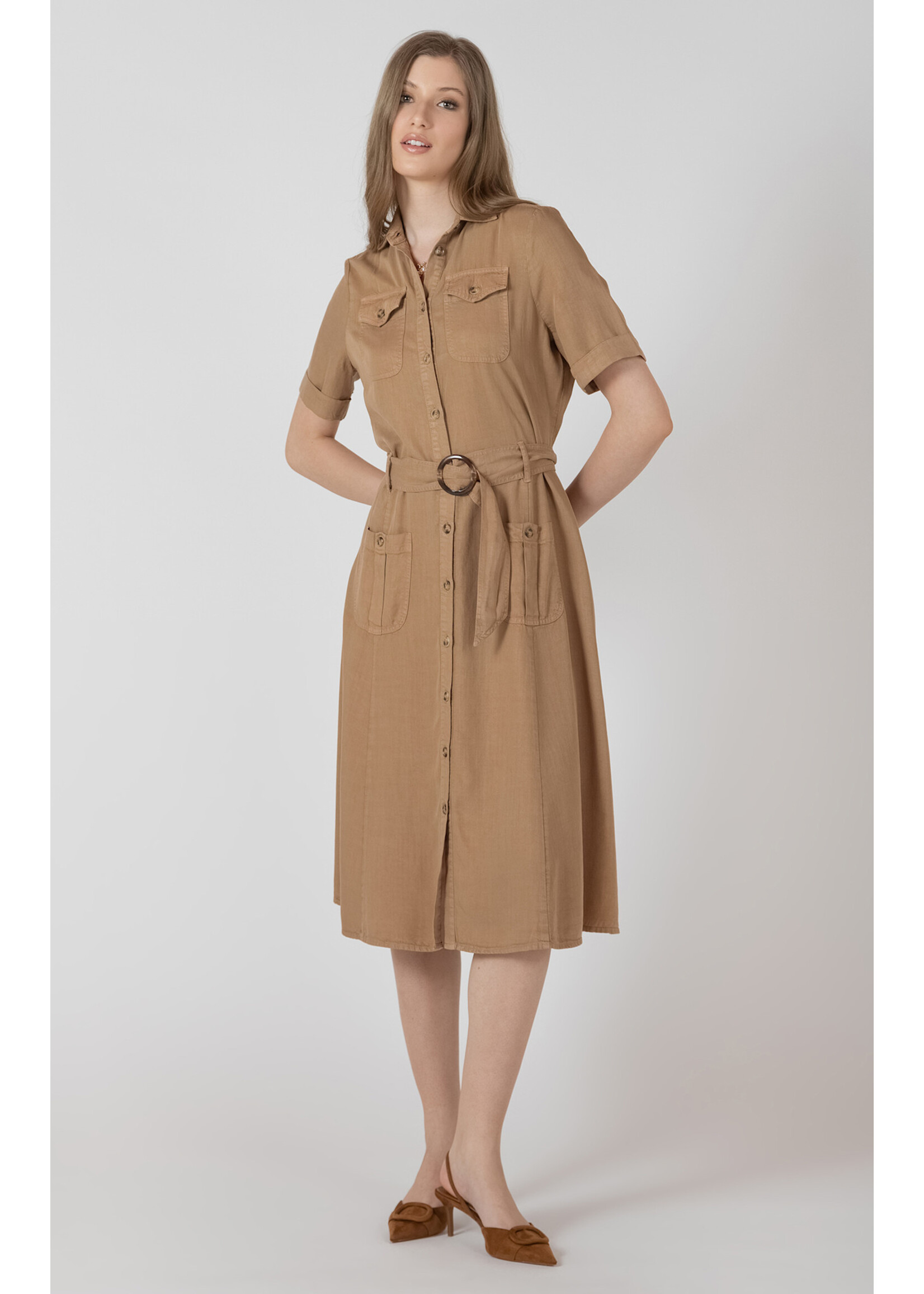 Dex Belted Utility Dress