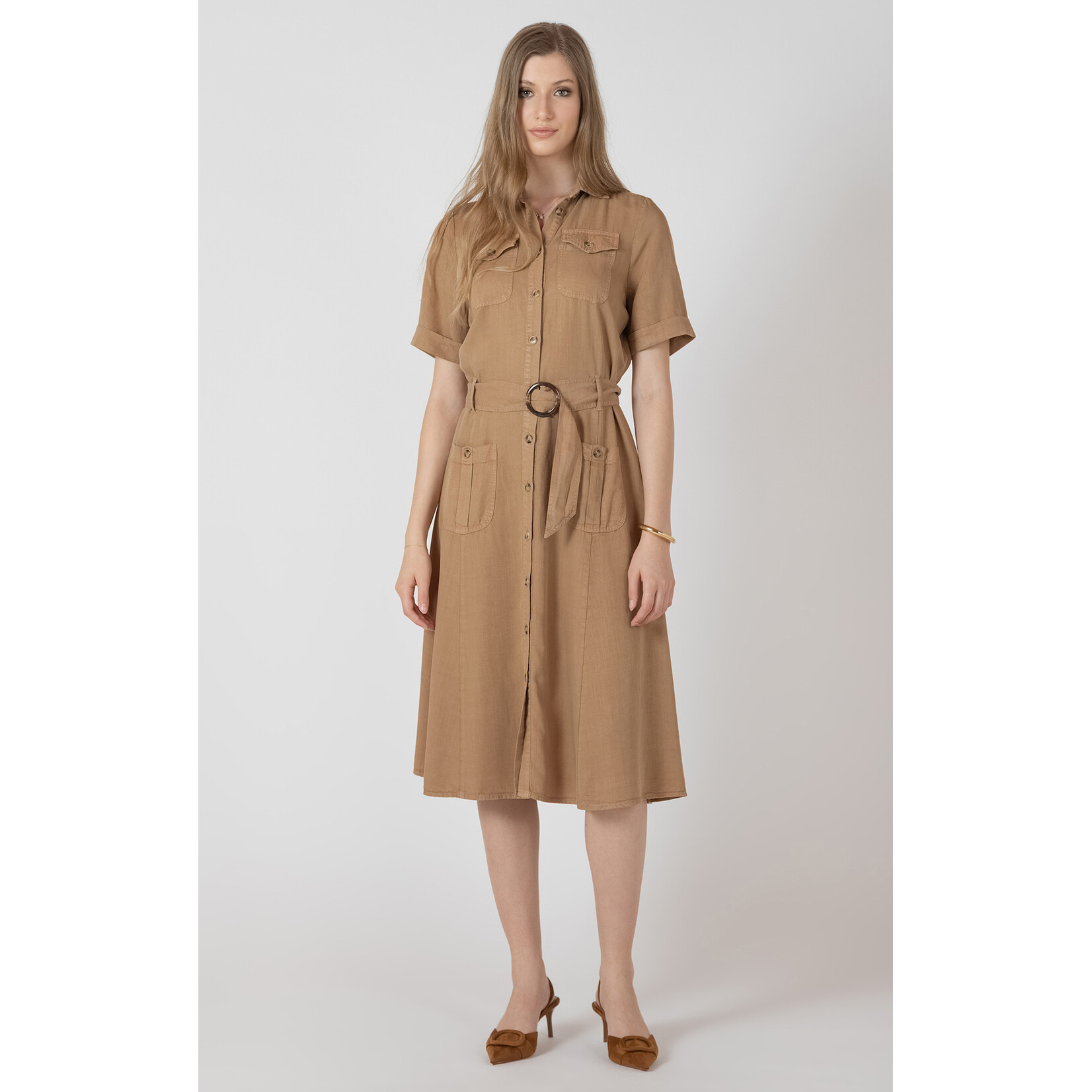 Dex Belted Utility Dress