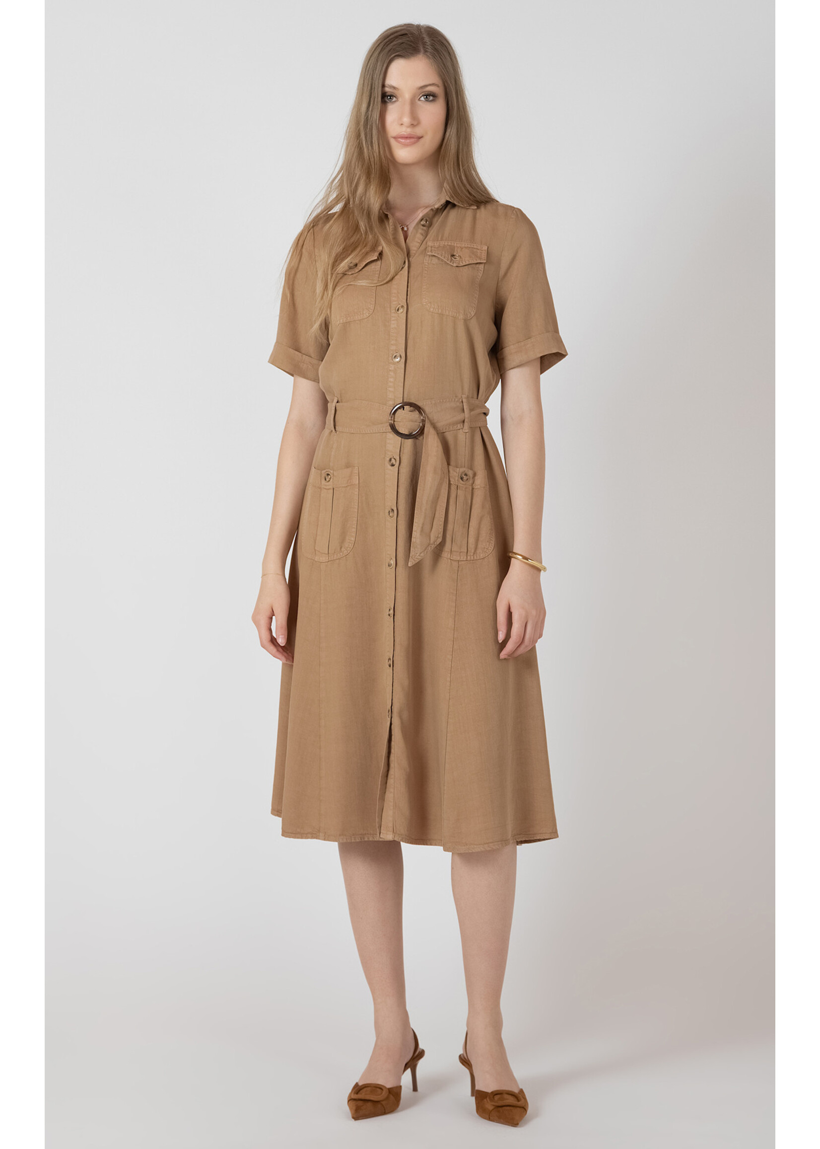 Dex Belted Utility Dress