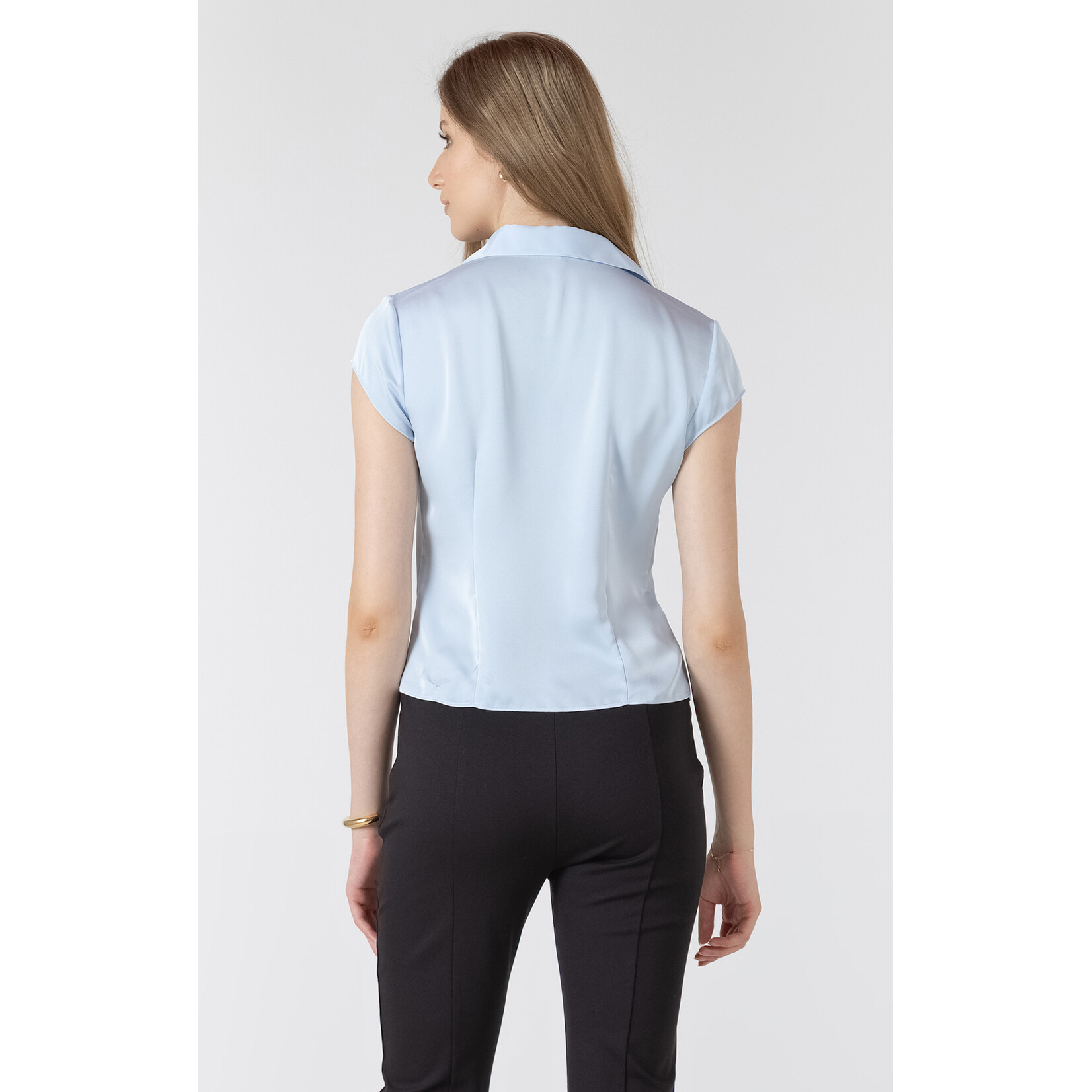 Dex Textured Button Blouse