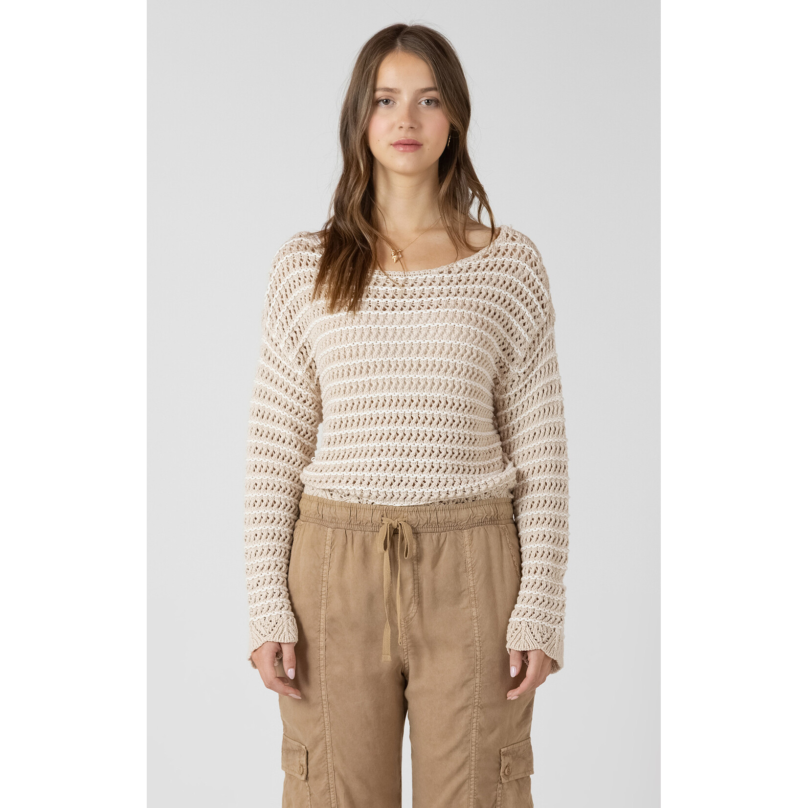 Dex Scallop Sweater