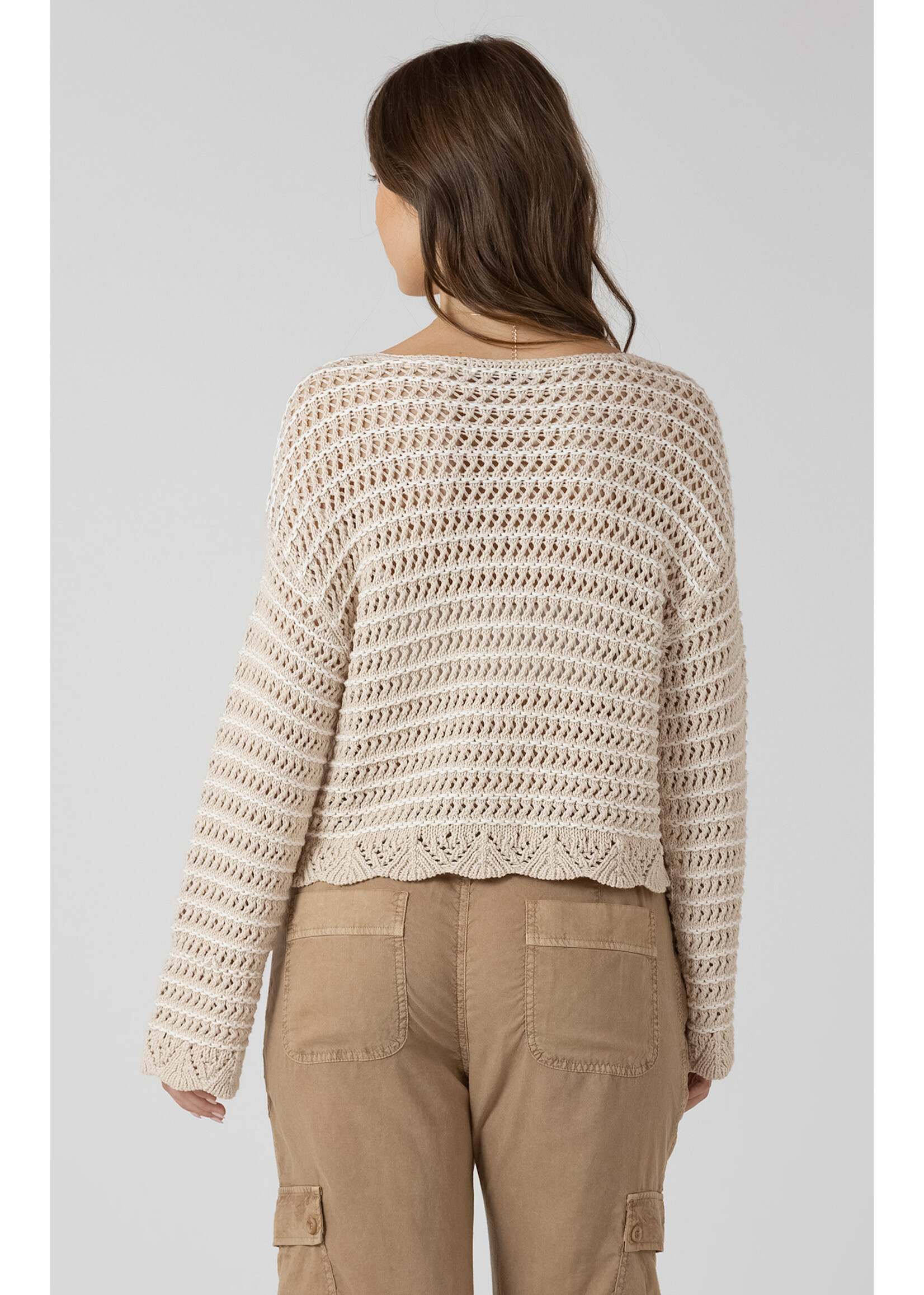 Dex Scallop Sweater
