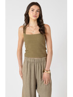 Dex Dex Sage Textured Tank