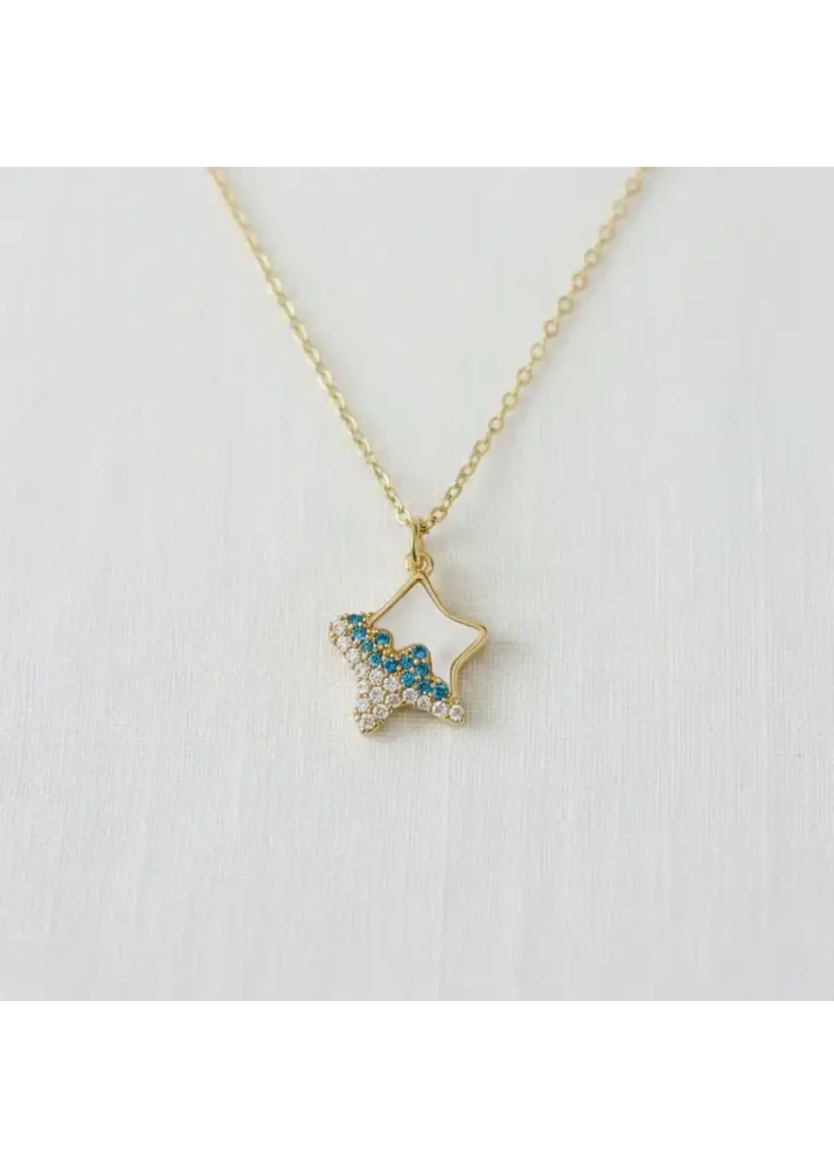 Ellemadera Star Gem Necklace