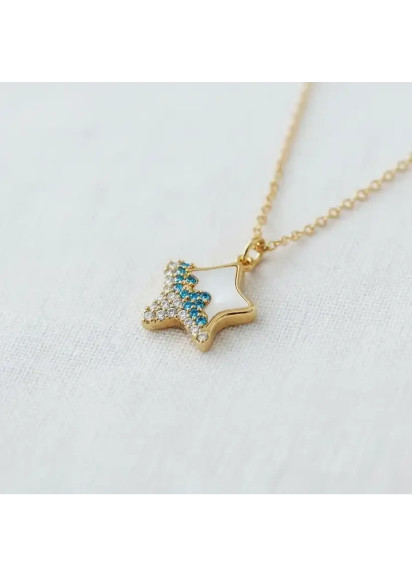 Ellemadera Star Gem Necklace