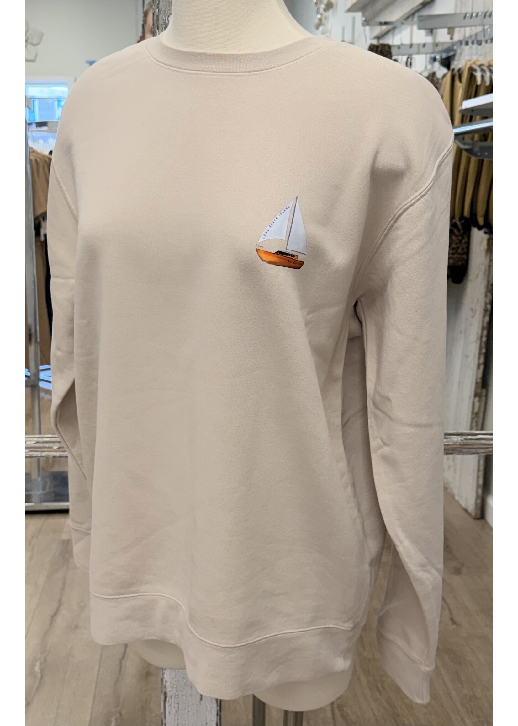 Wink LBI Sailboat Sweatshirt