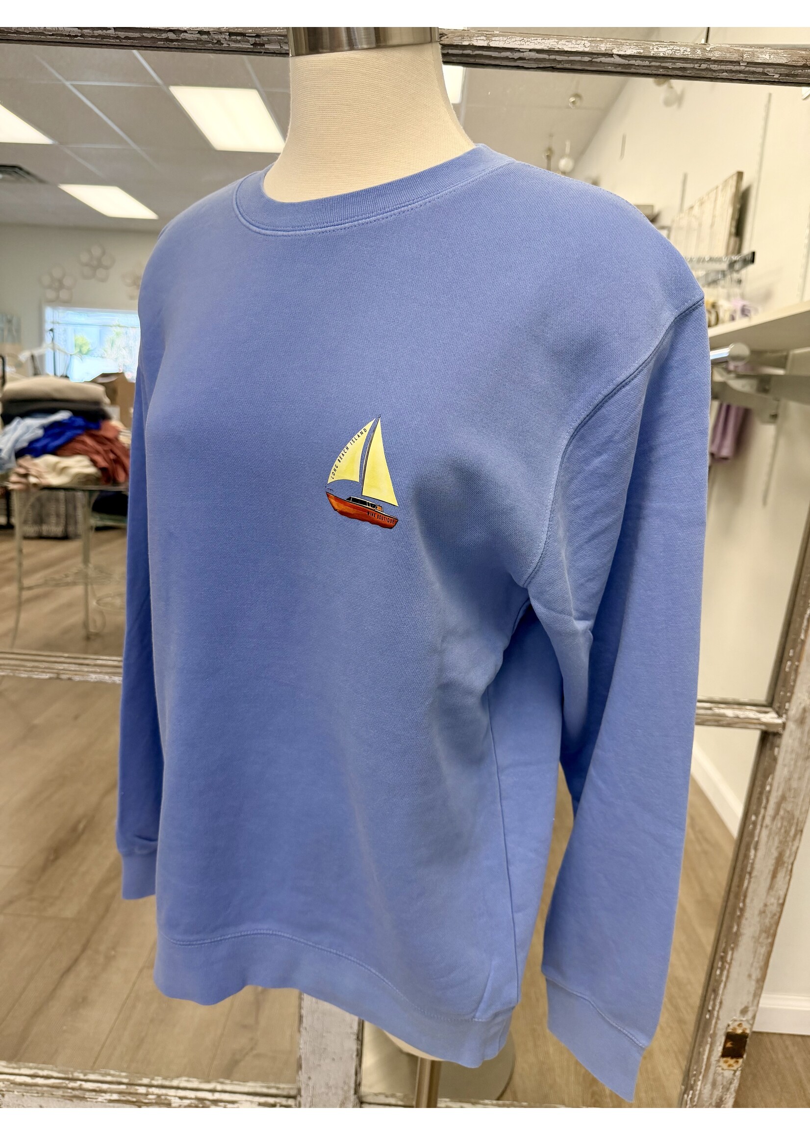 Wink LBI Sailboat Sweatshirt