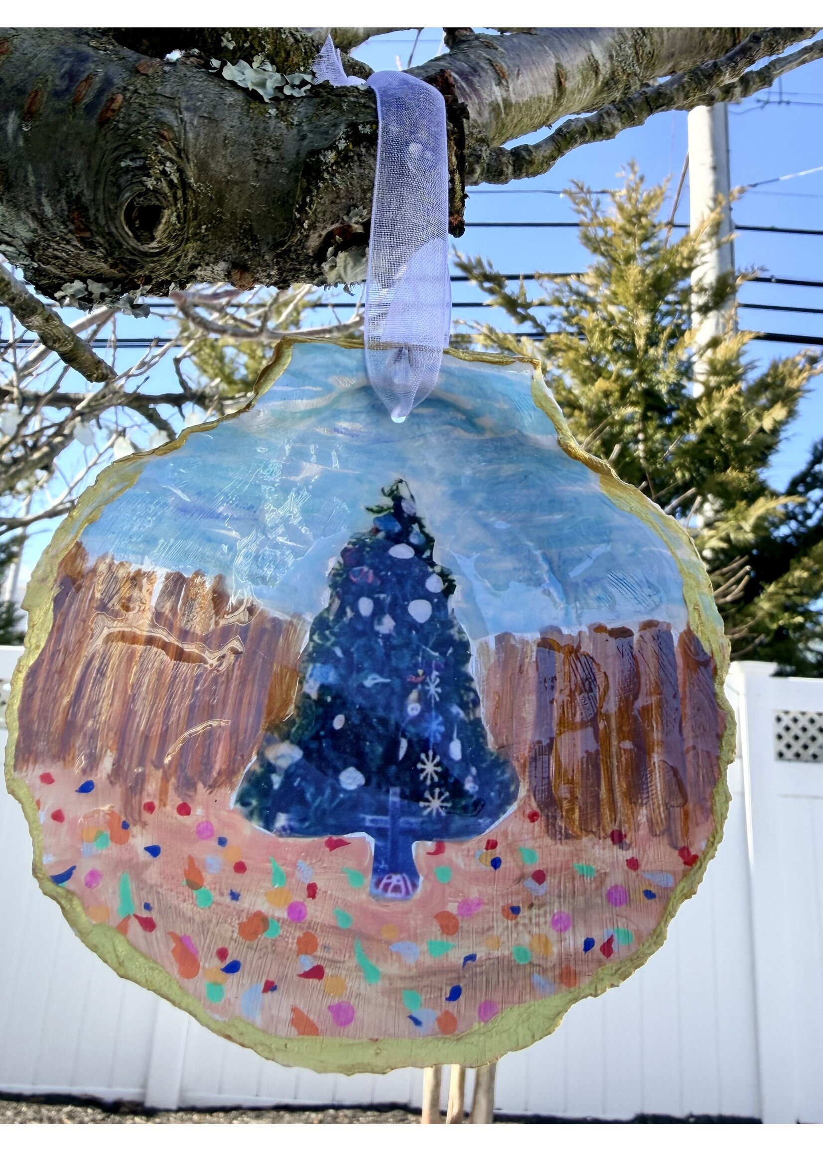 Wink W Custom Ornament