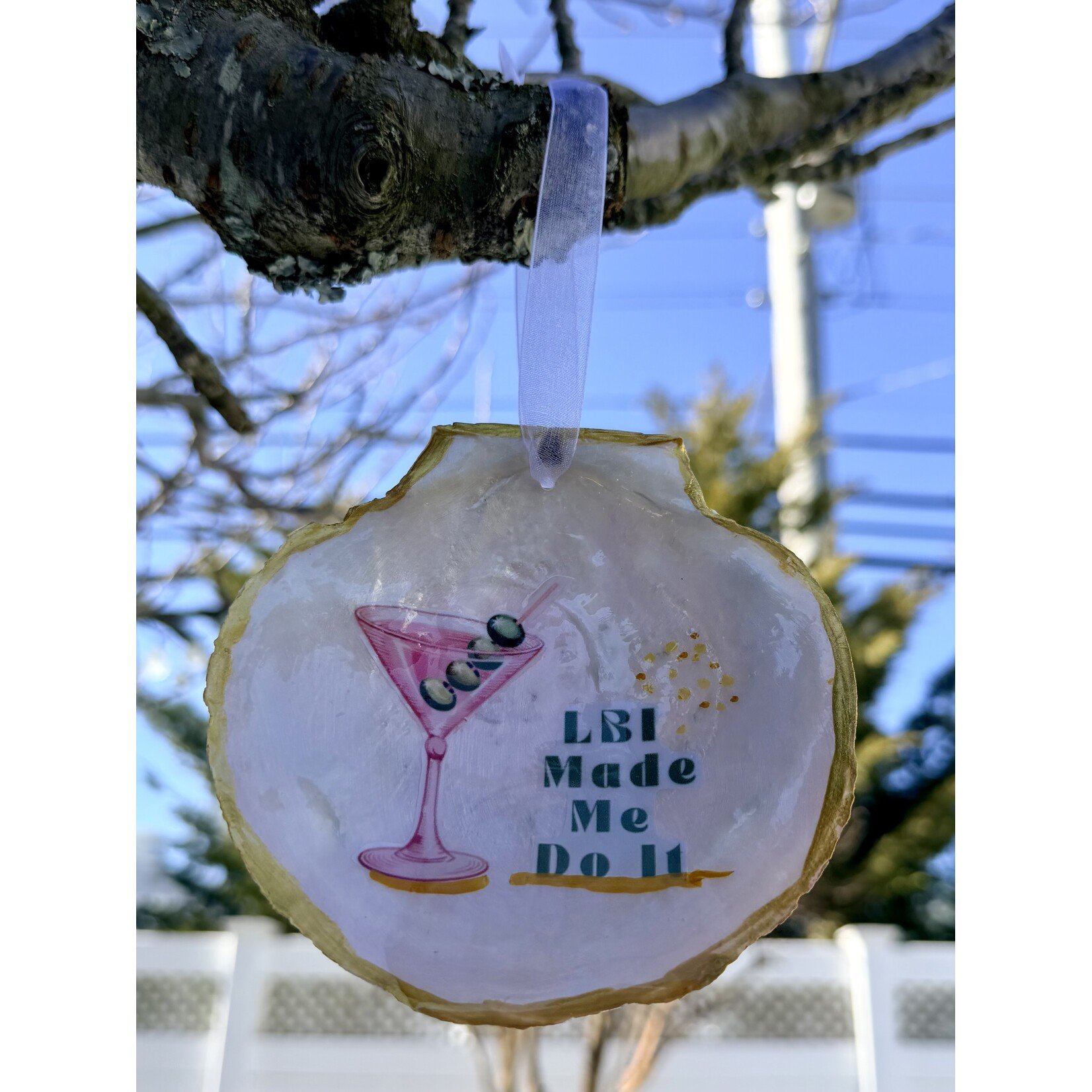 Wink W Custom Ornament