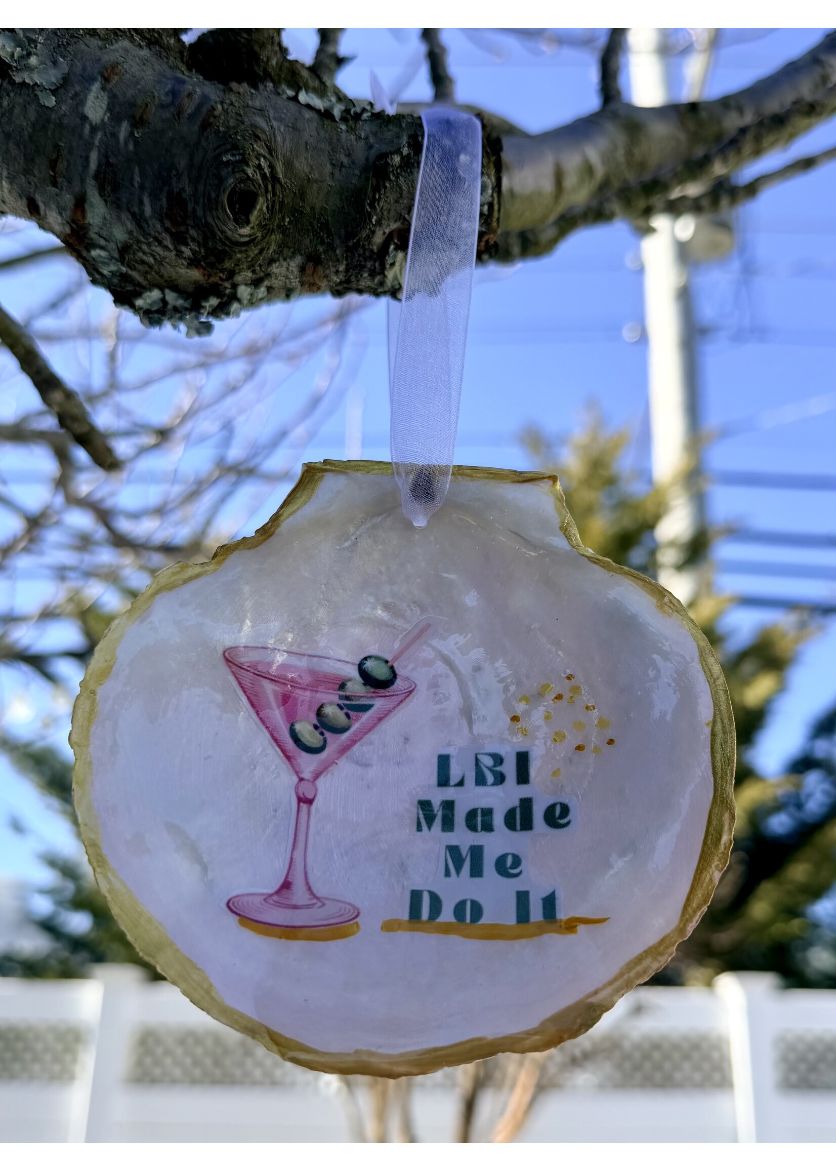Wink W Custom Ornament
