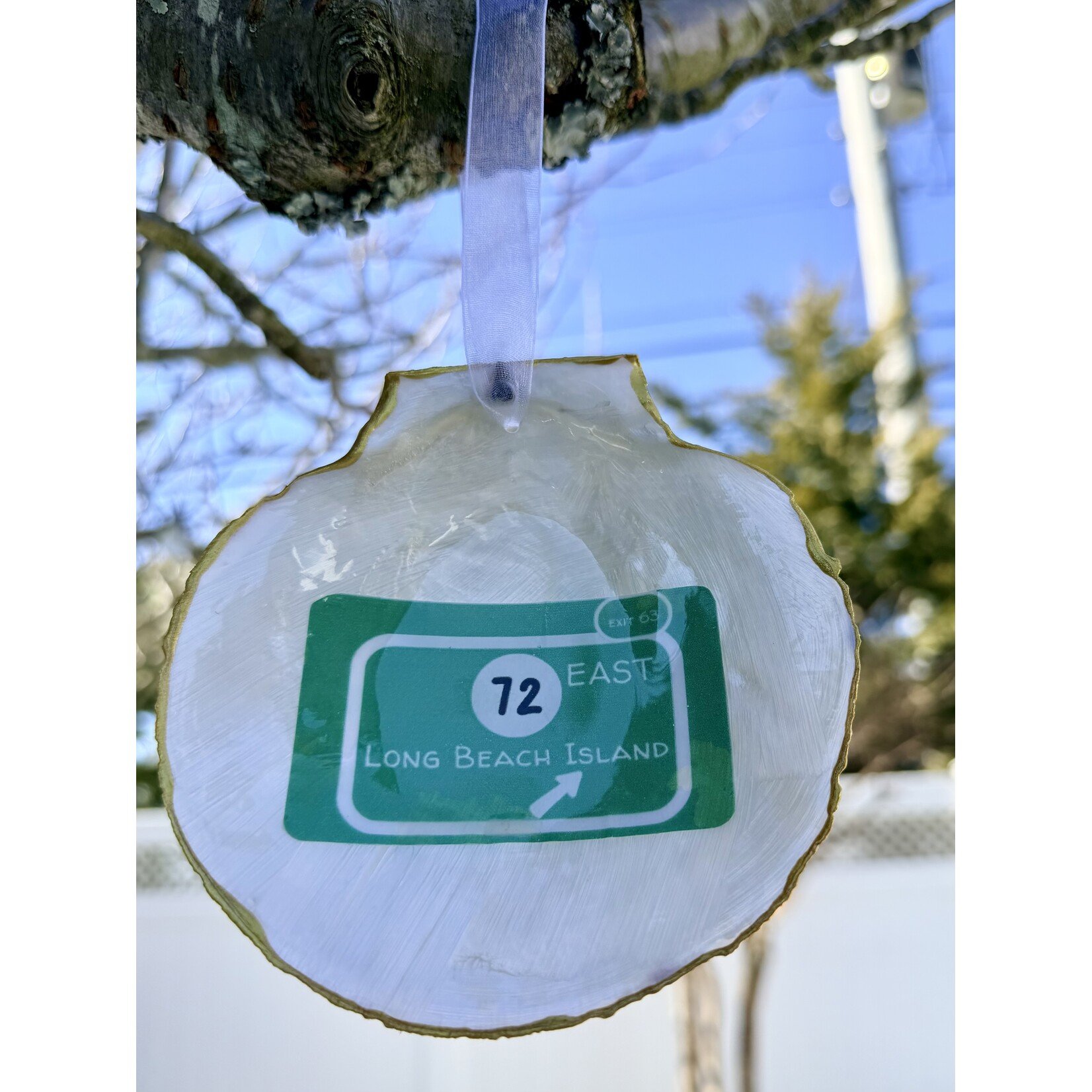 Wink W Custom Ornament