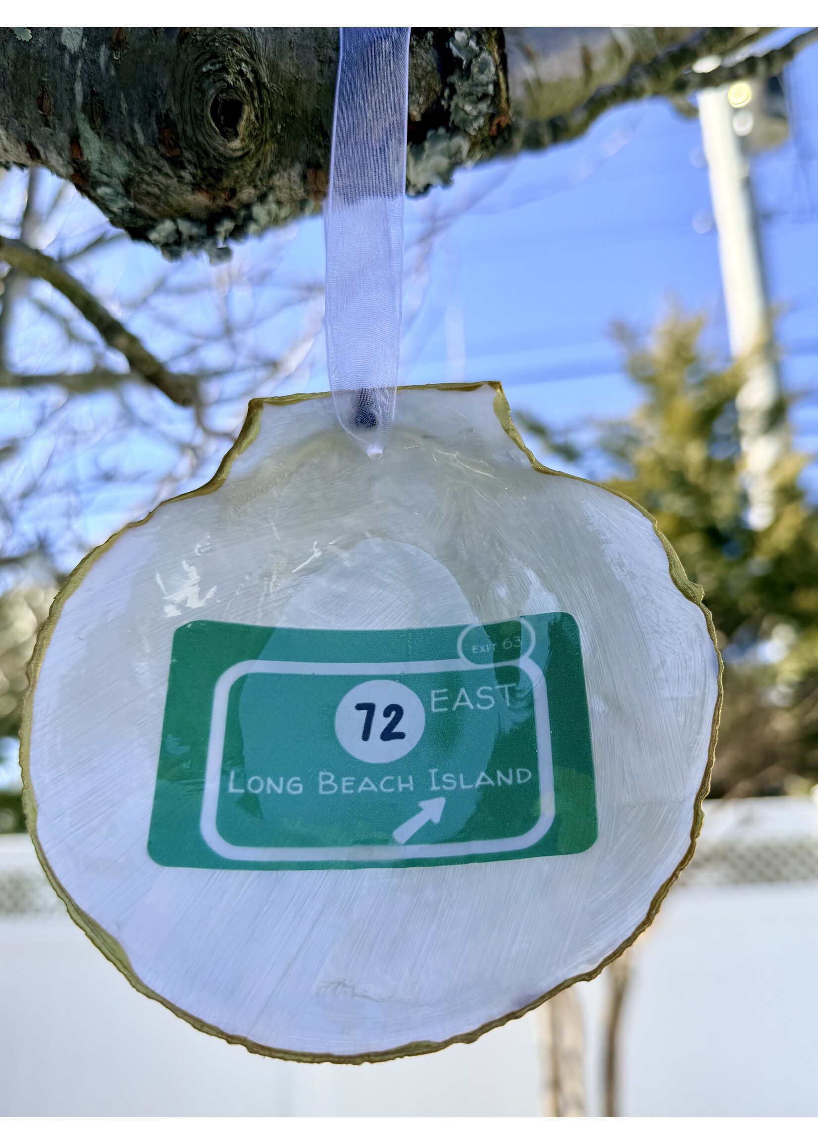 Wink W Custom Ornament