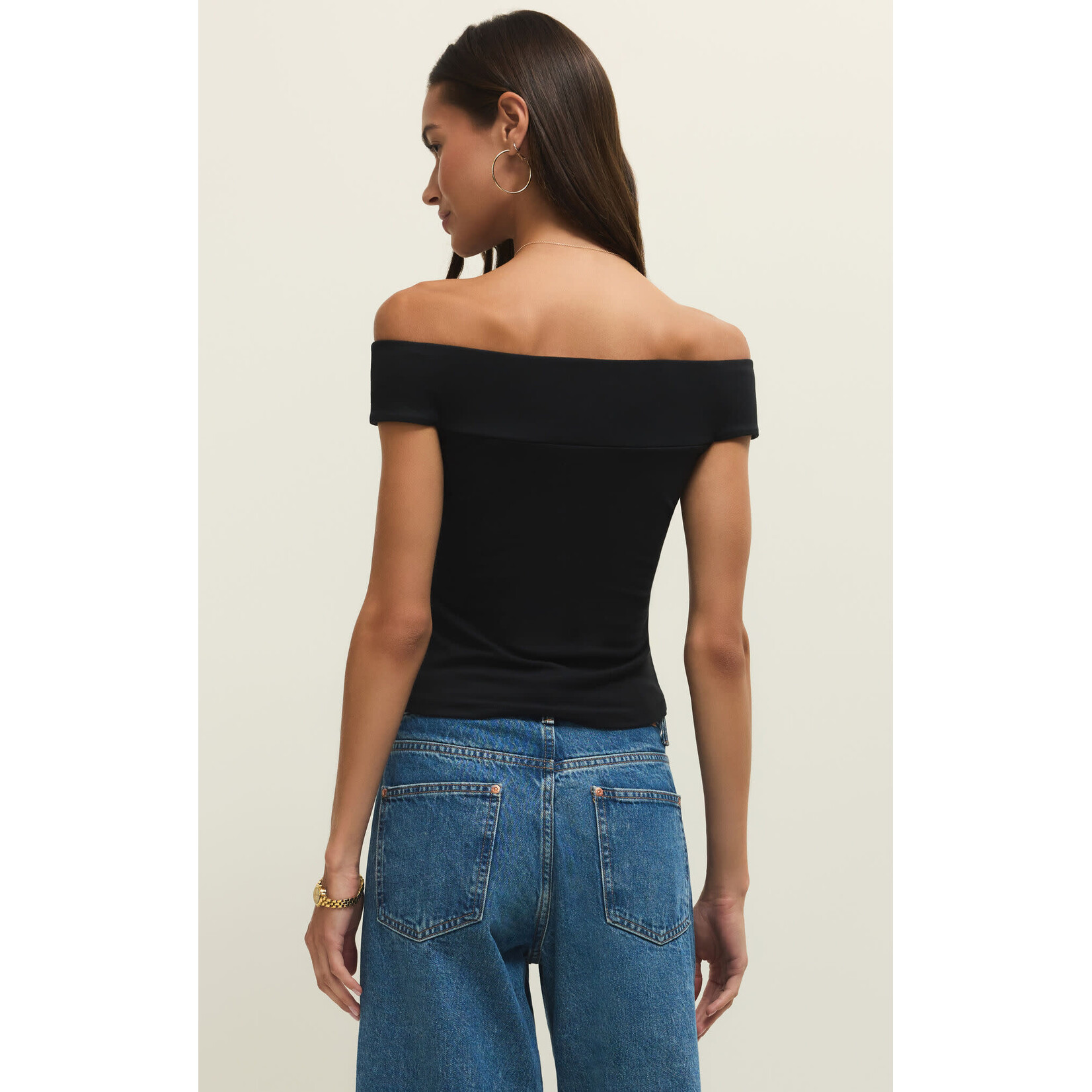 Z Supply Second Skin Off Shoulder Top