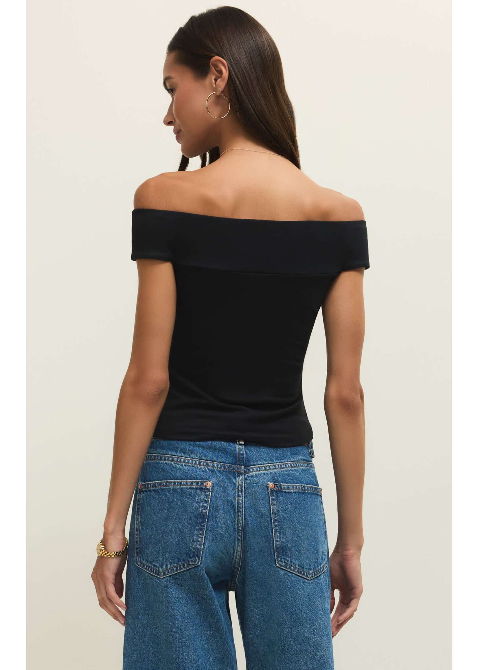 Z Supply Second Skin Off Shoulder Top
