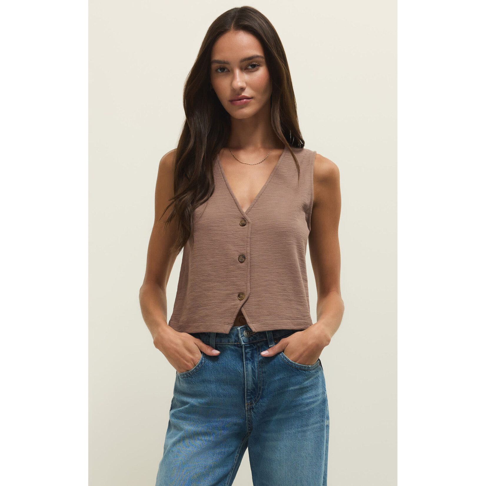 Z Supply Noelle Textured Tank