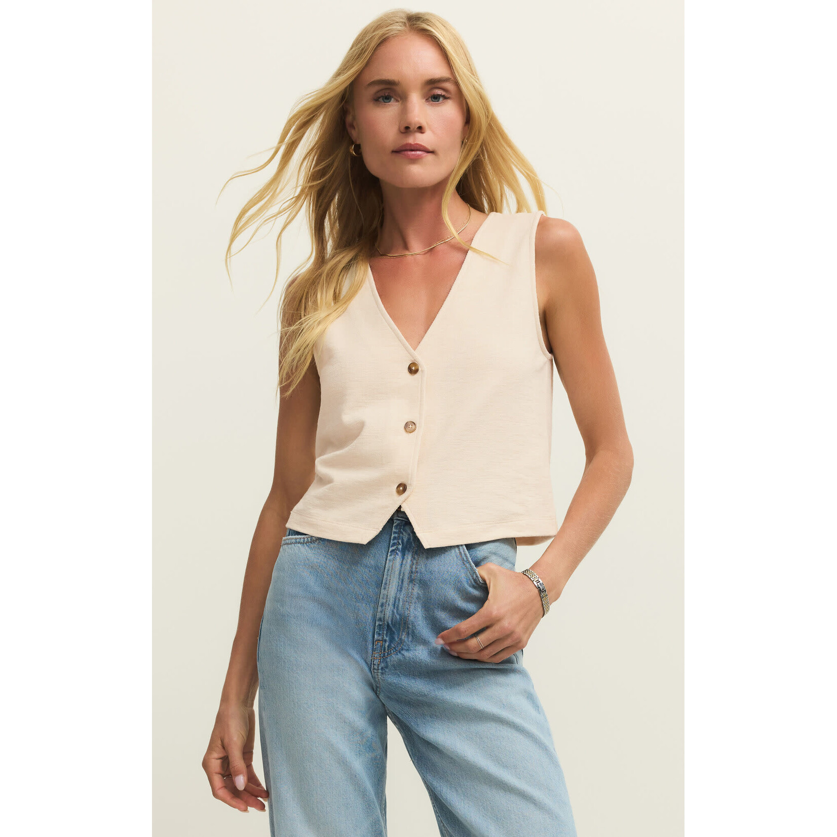 Z Supply Noelle Textured Tank