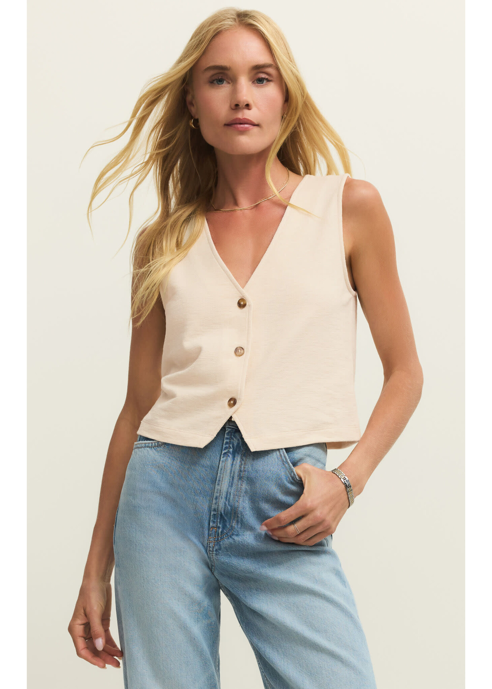 Z Supply Noelle Textured Tank