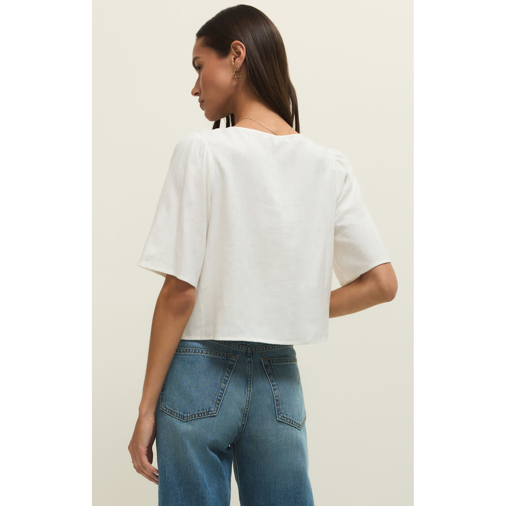 Z Supply Labelle Linen Top