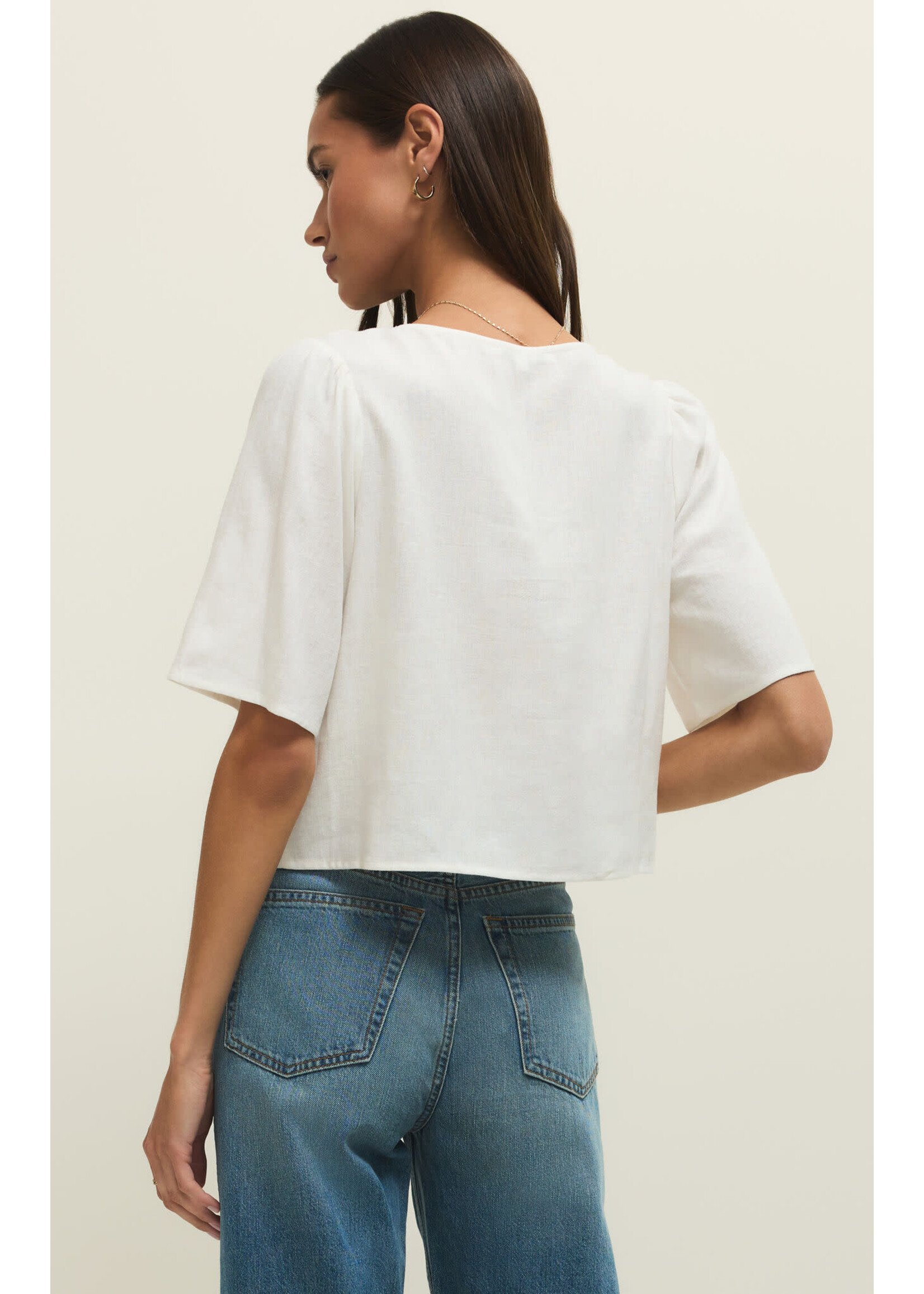 Z Supply Labelle Linen Top