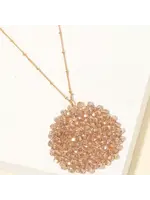 Anarchy Street AS Beaded Ciricle Necklace