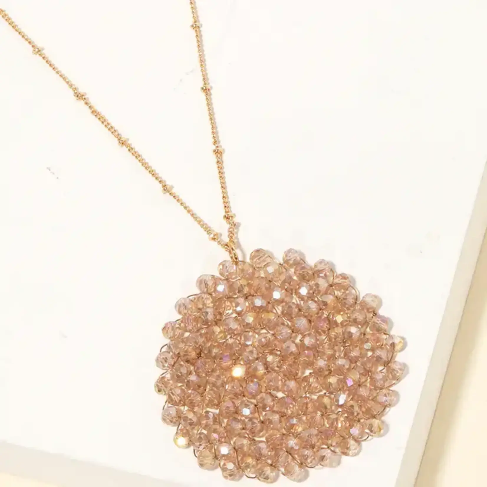 Anarchy Street AS Beaded Ciricle Necklace