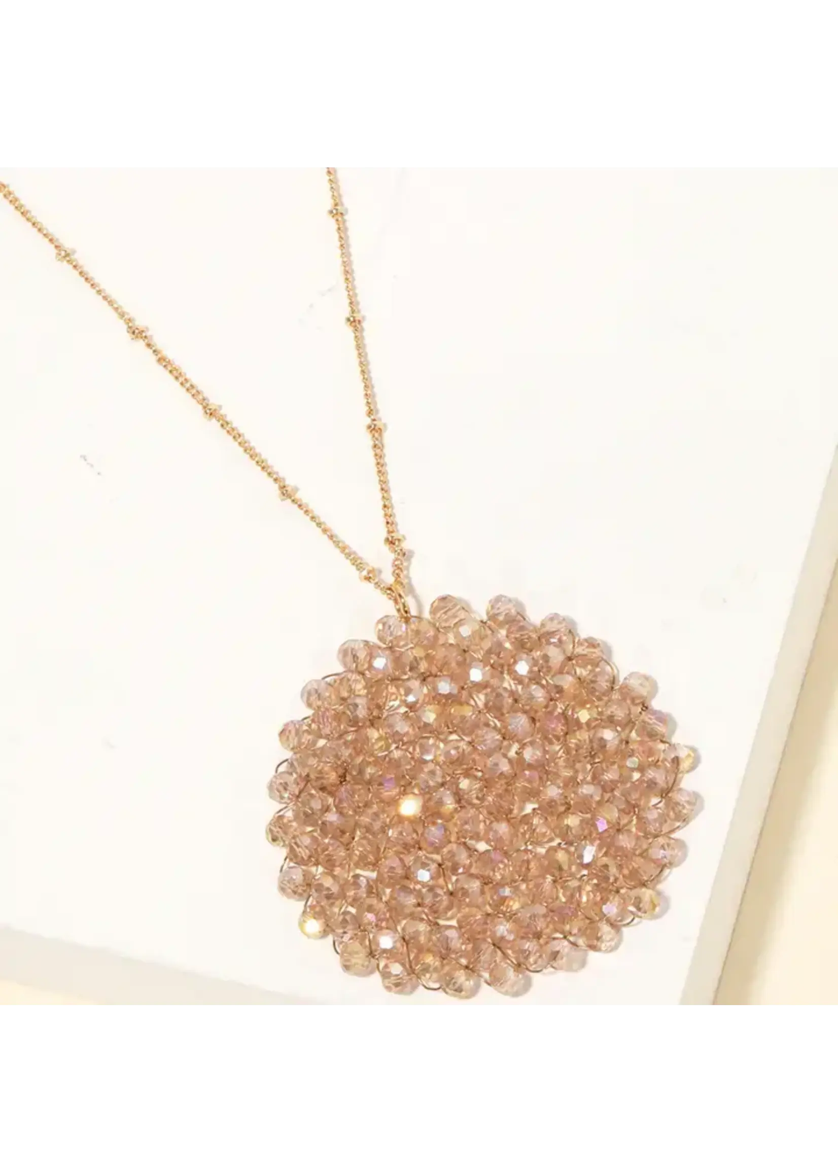 Anarchy Street AS Beaded Ciricle Necklace