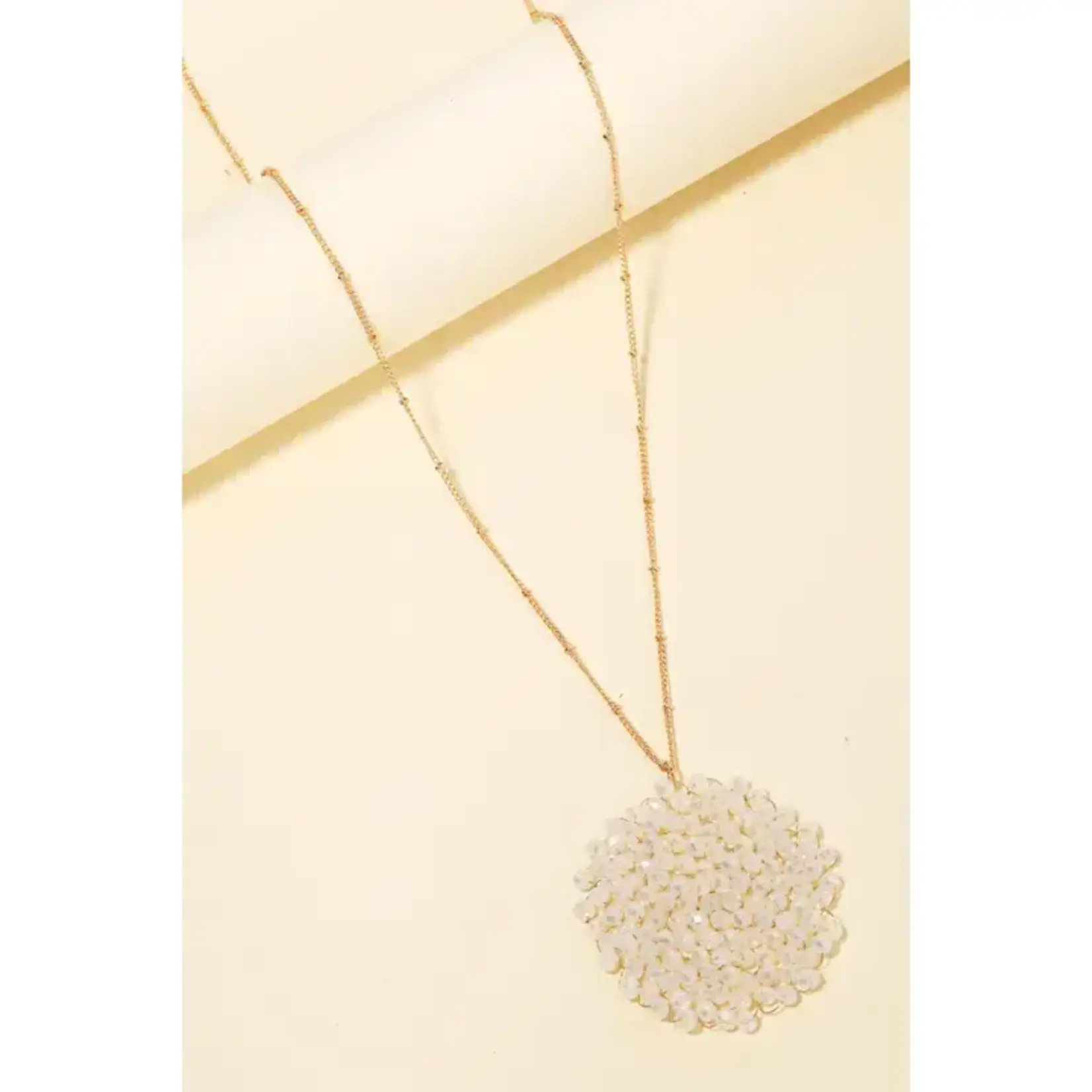 Anarchy Street AS Beaded Ciricle Necklace