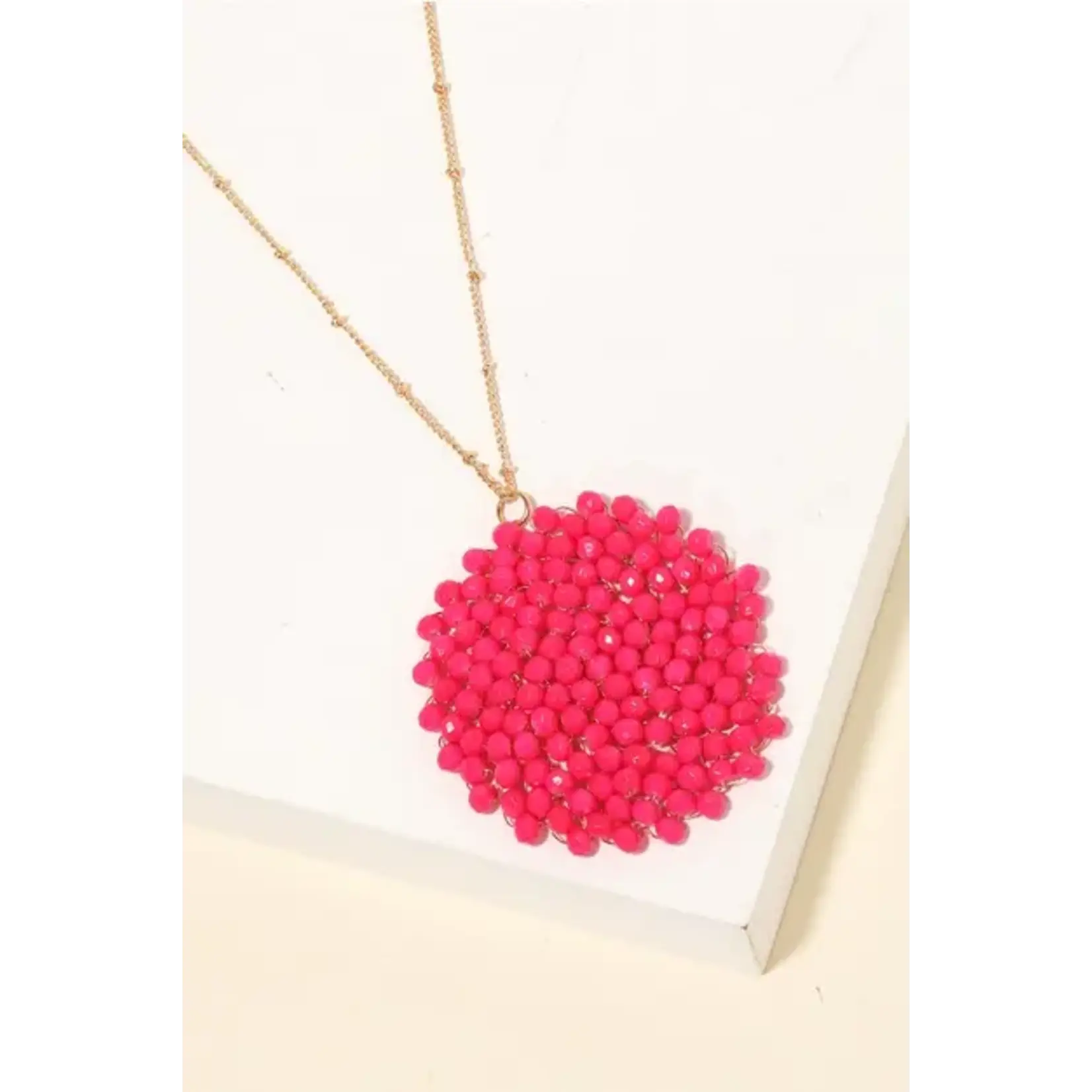 Anarchy Street AS Beaded Ciricle Necklace