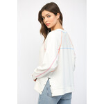 Fate F Color Stitch Sweatshirt