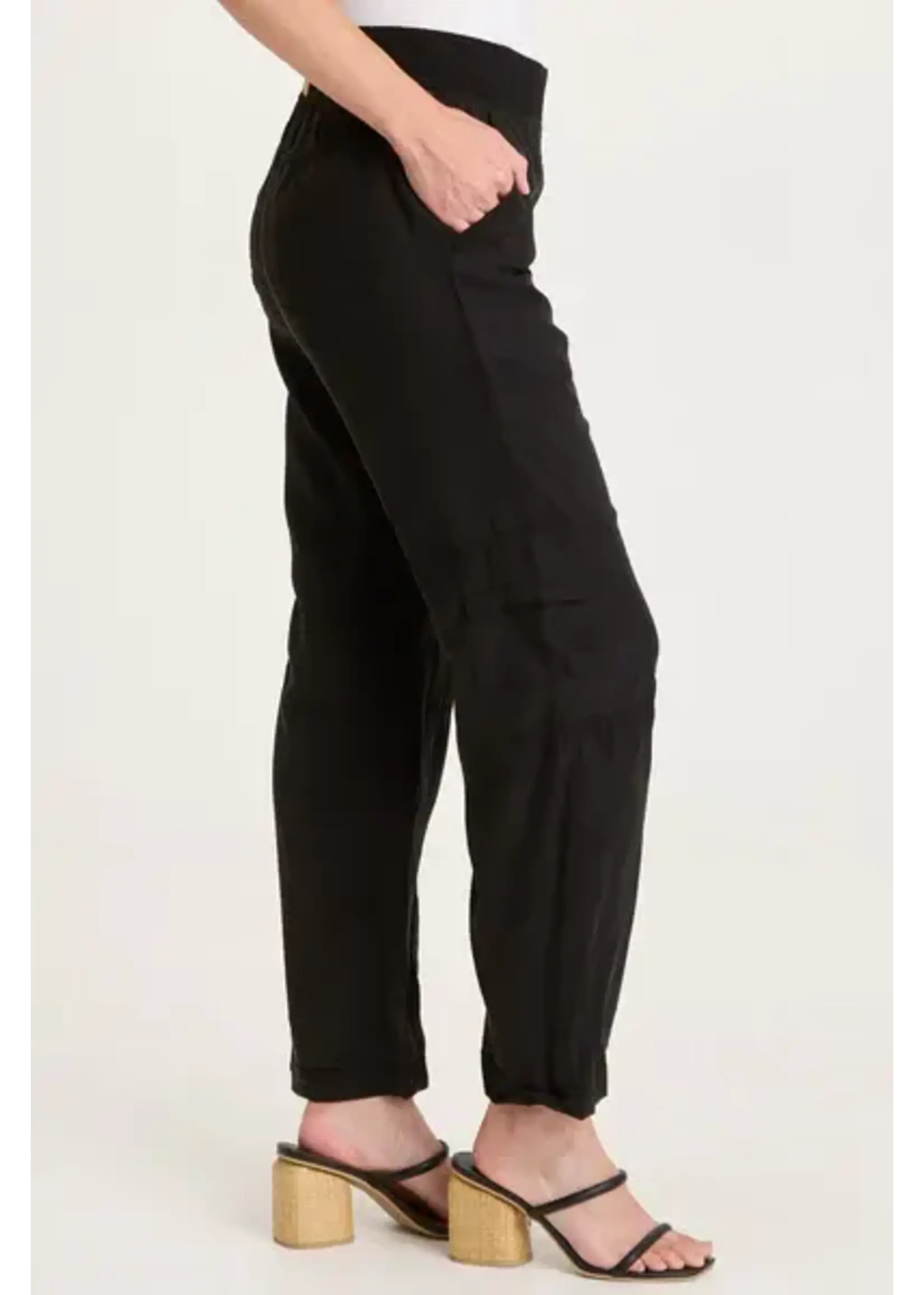 XCVI Black Taryn Sleek Cargo