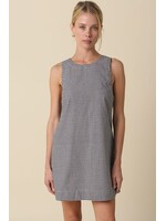 olivaceous Gingham Dress