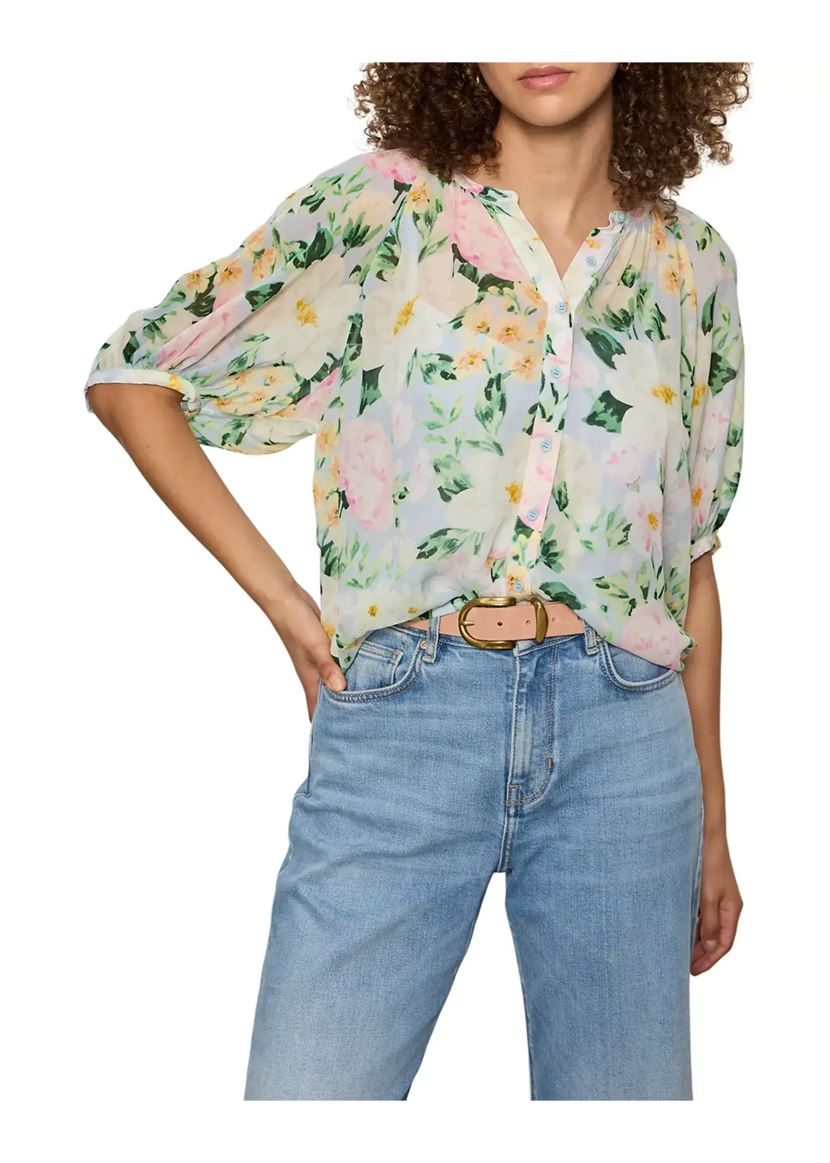 Sanctuary Favorite Girl Button Blouse
