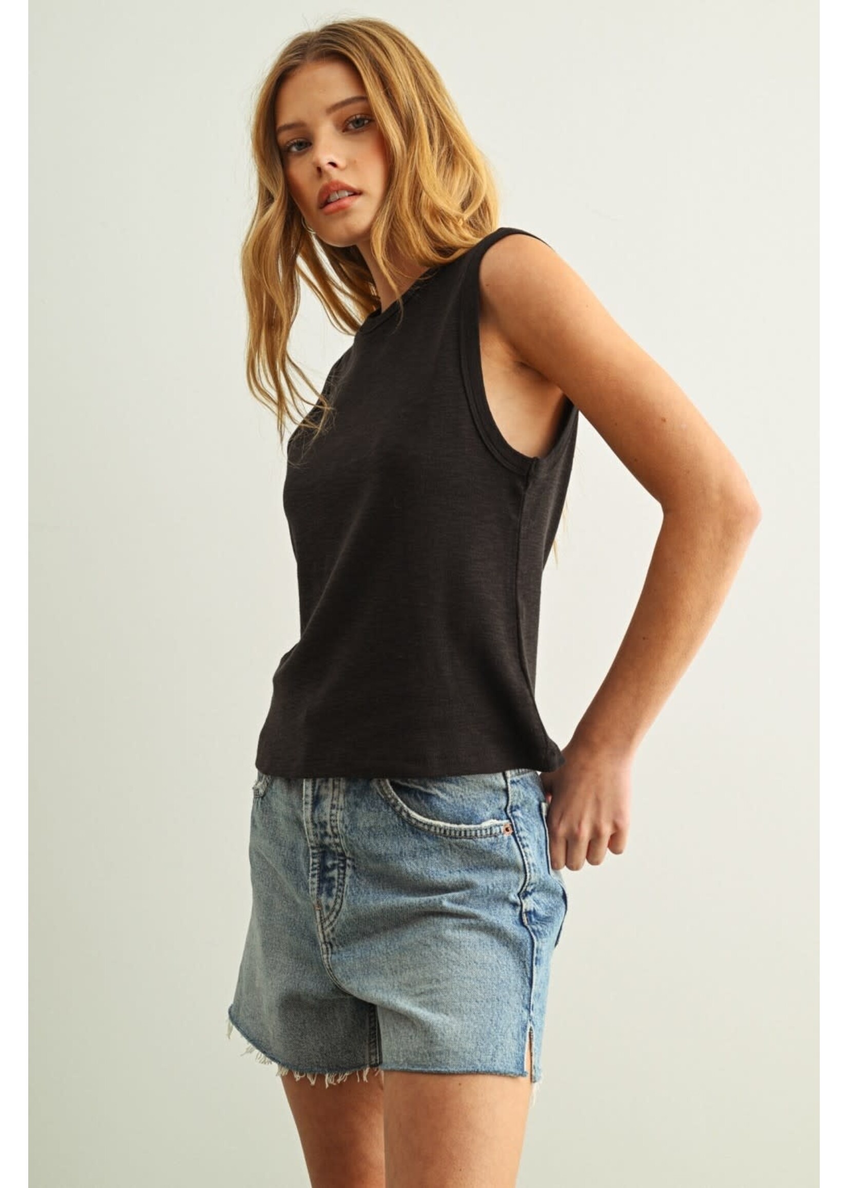 Miou Muse MM Sleeveless Cotton Tank