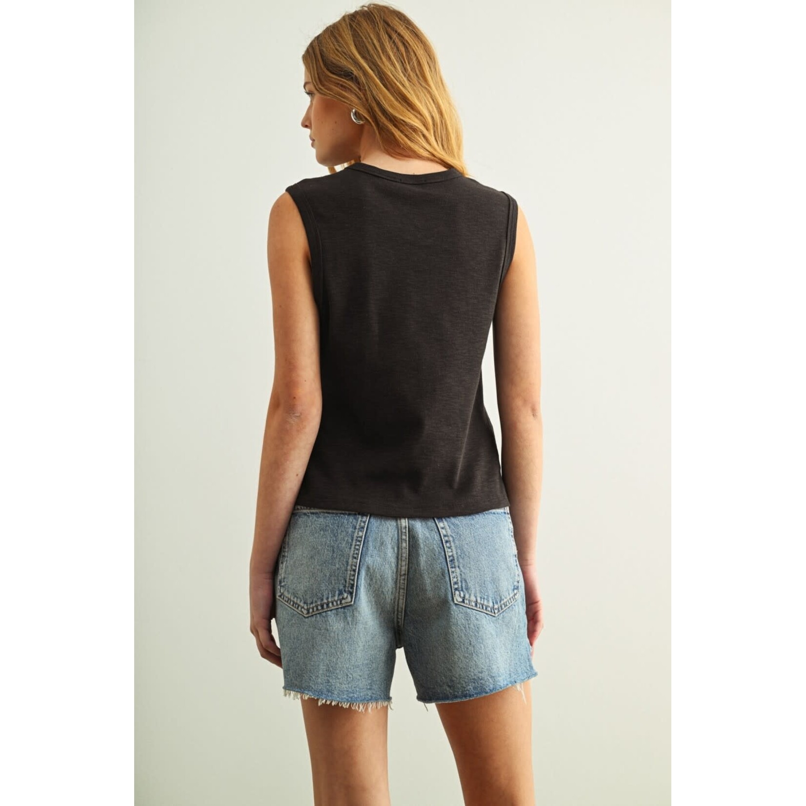 Miou Muse MM Sleeveless Cotton Tank