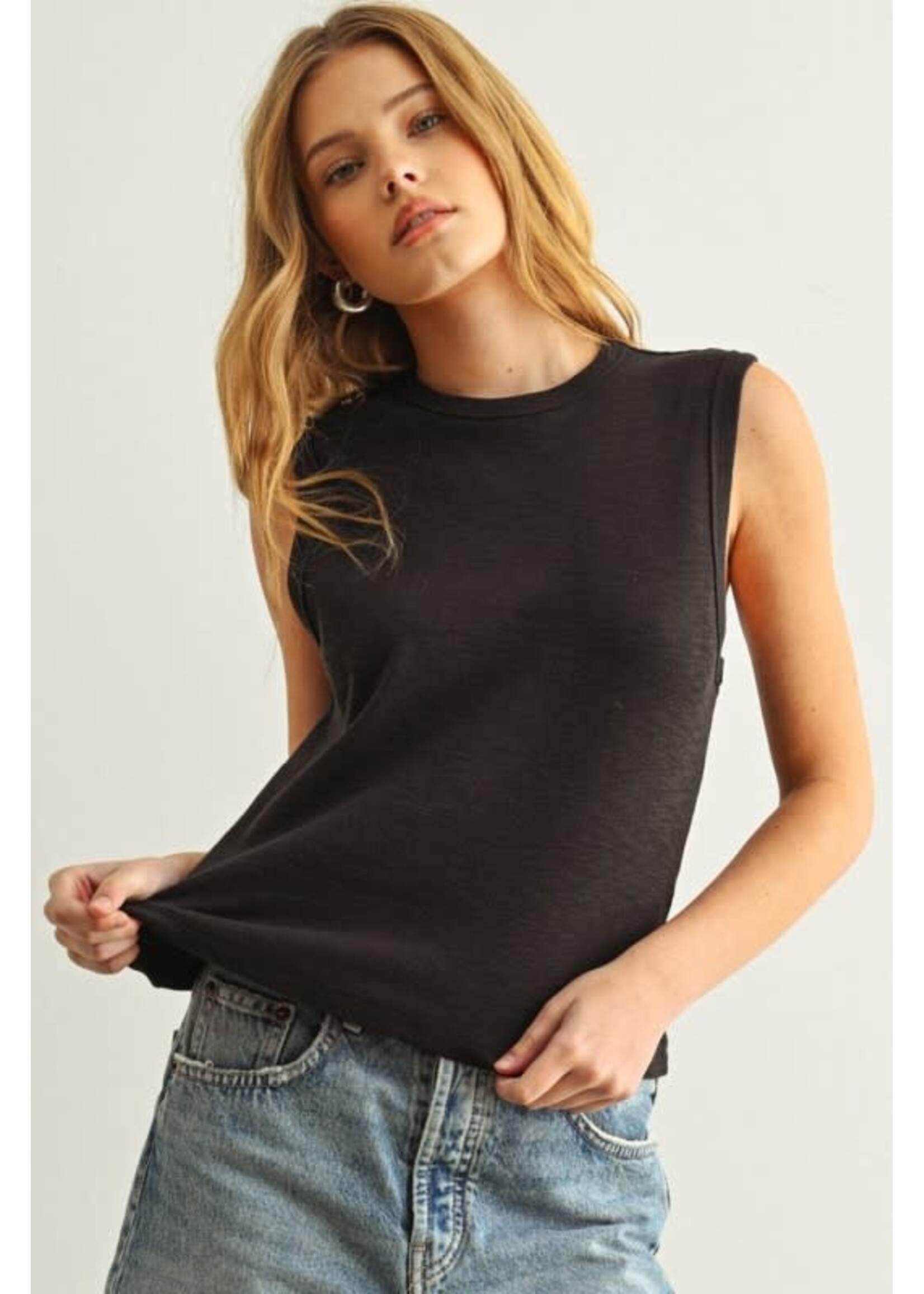 Miou Muse MM Sleeveless Cotton Tank